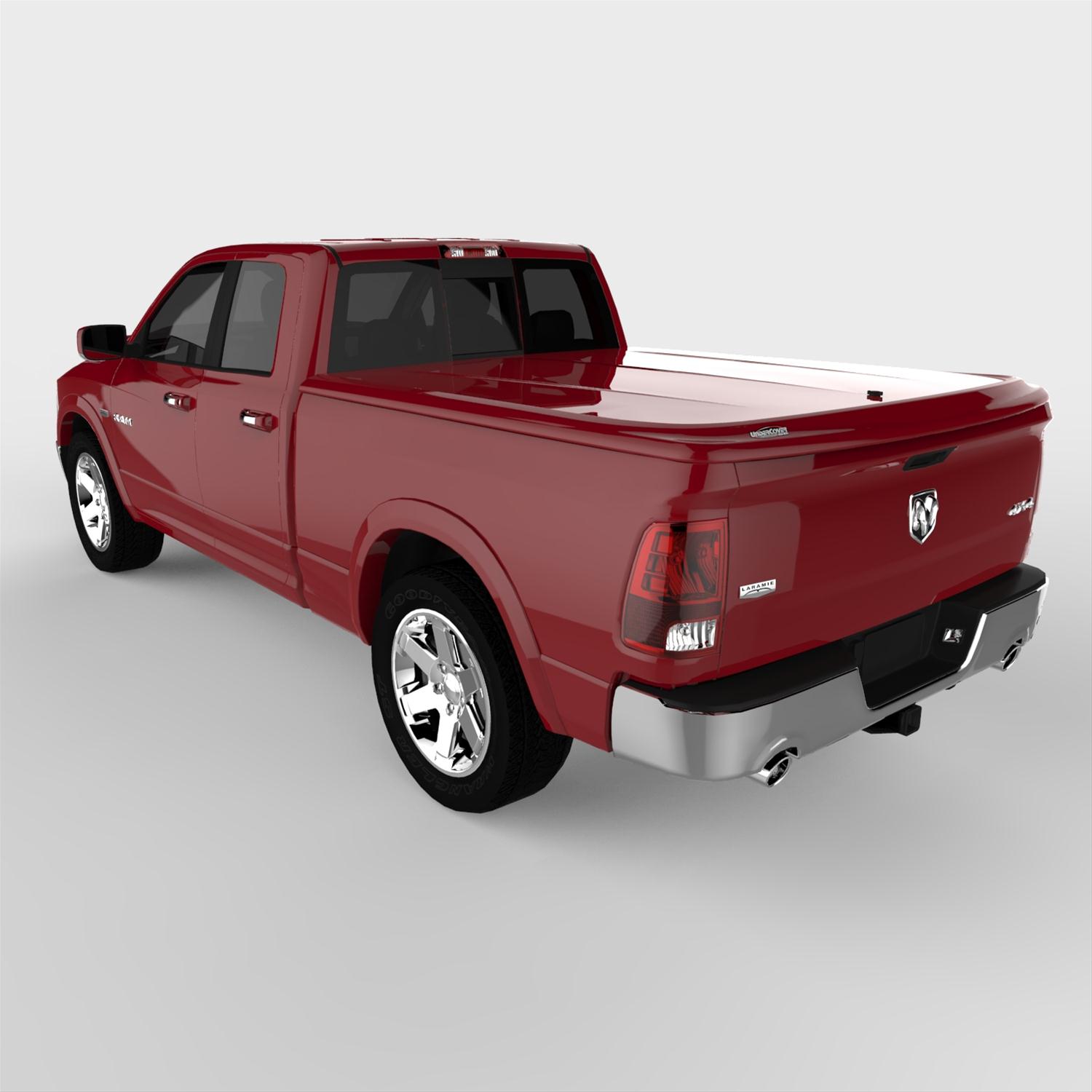 UnderCover 09-18 Ram 1500 (19-20 Classic) / 10-20 Ram 2500/3500 6.4ft Lux Bed Cover - Flame Red thumbnail 9