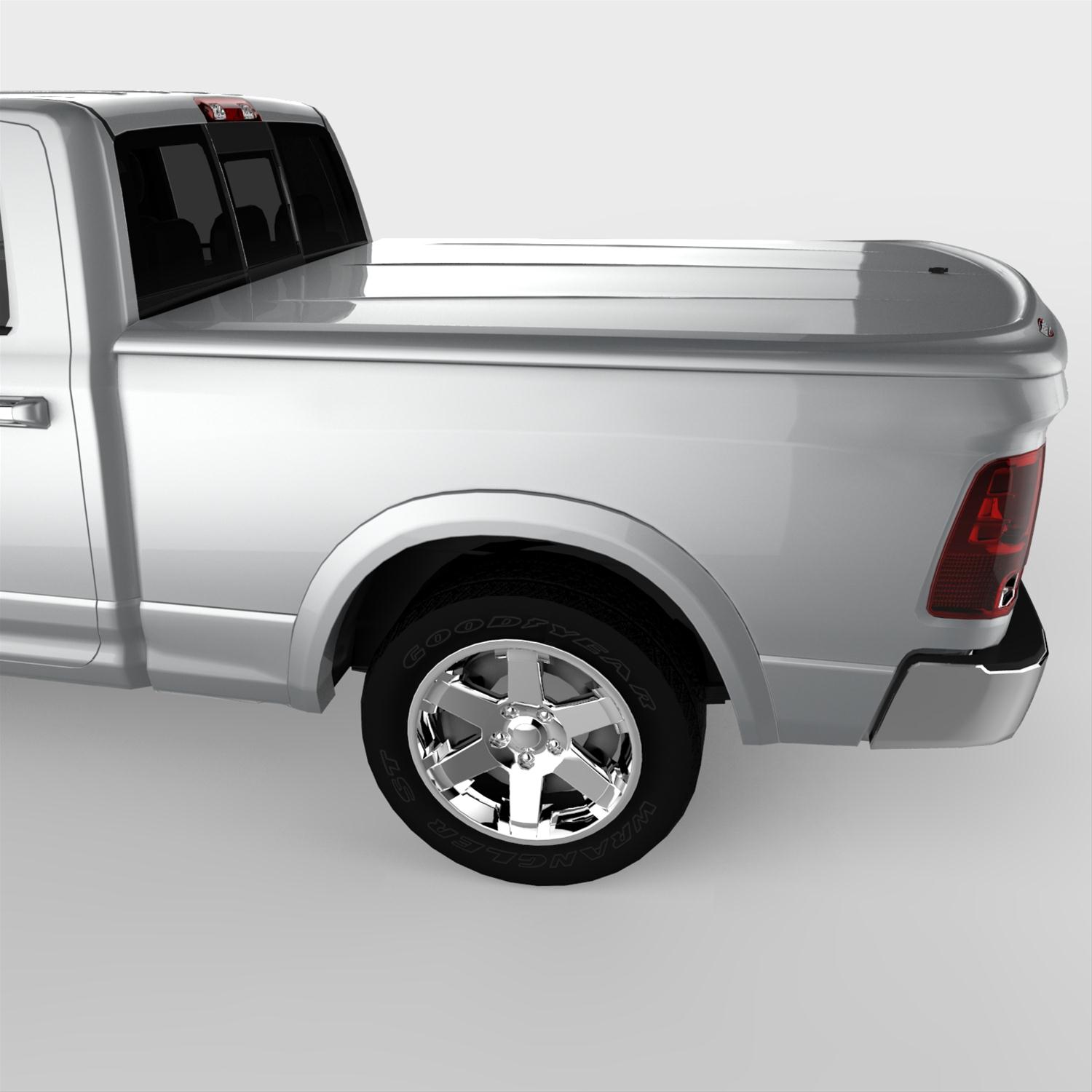 UnderCover 09-18 Ram 1500 (19-20 Classic) / 10-20 2500/3500 6.4ft Lux Bed Cover - Bright Silver thumbnail 8