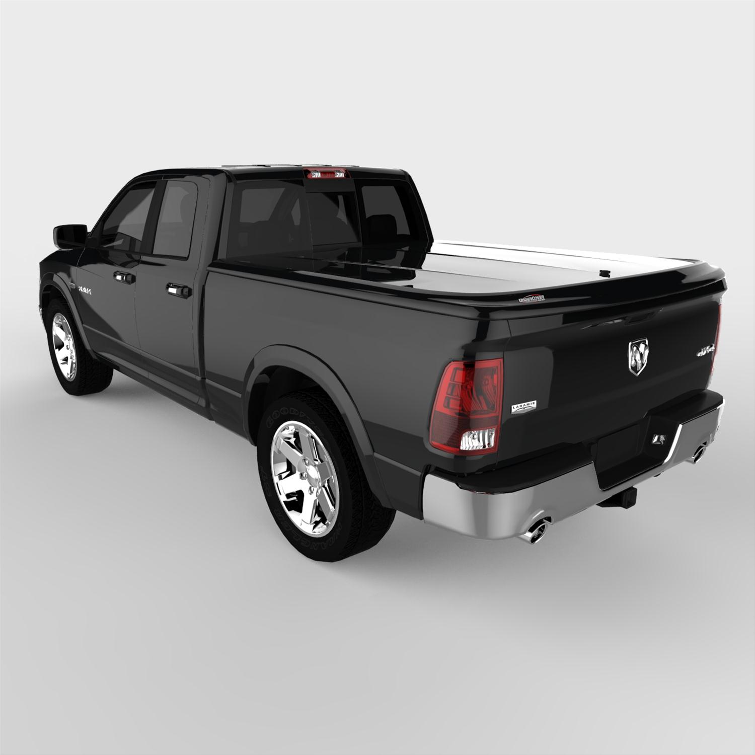 UnderCover 09-18 Ram 1500 (19-20 Classic) / 10-20 Ram 2500/3500 6.4ft Lux Bed Cover - Black thumbnail 9