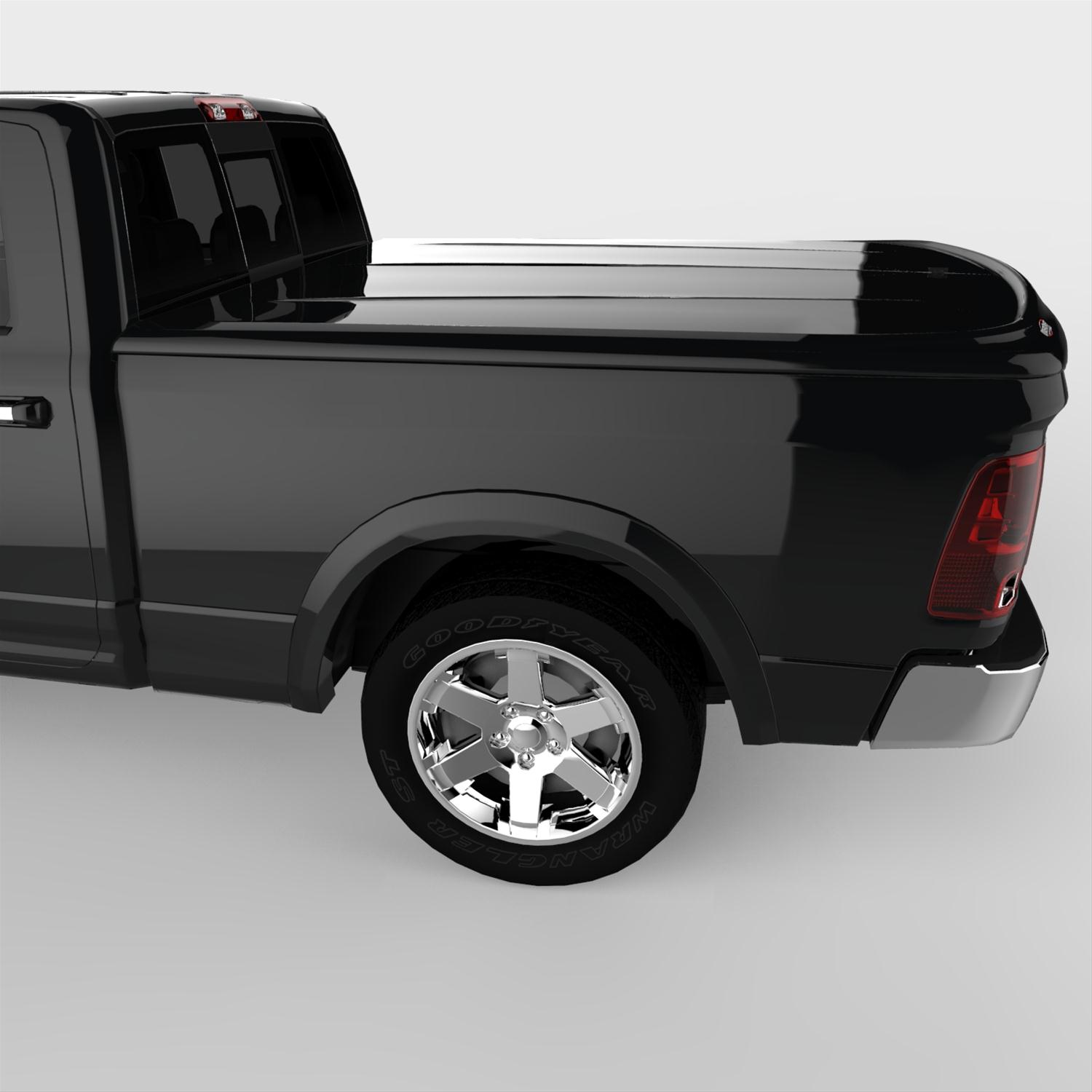 UnderCover 09-18 Ram 1500 (19-20 Classic) / 10-20 Ram 2500/3500 6.4ft Lux Bed Cover - Black thumbnail 8