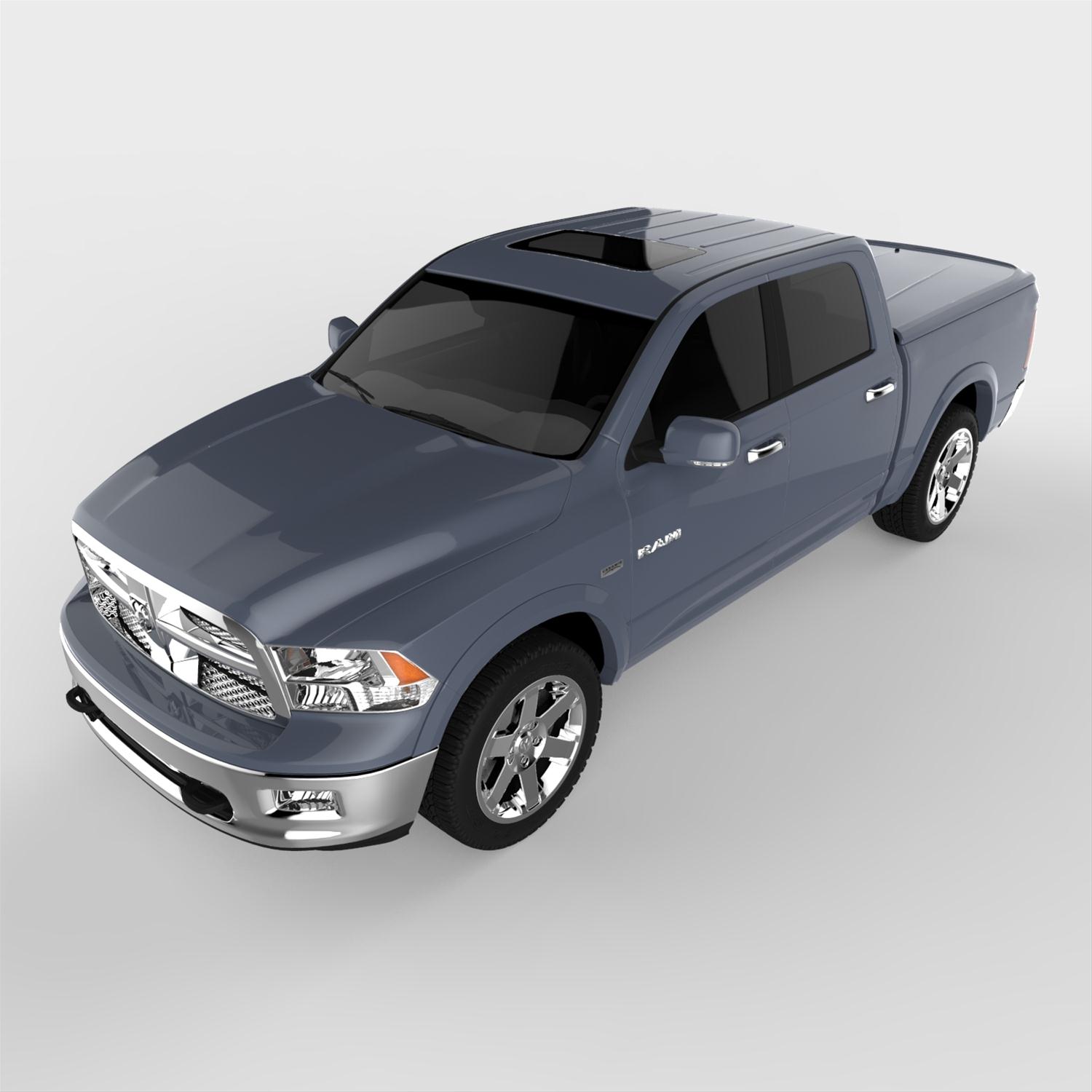 UnderCover 12-18 Ram 1500 (w/o Rambox) 5.7ft Bed Cover - Maximum Steel thumbnail 7
