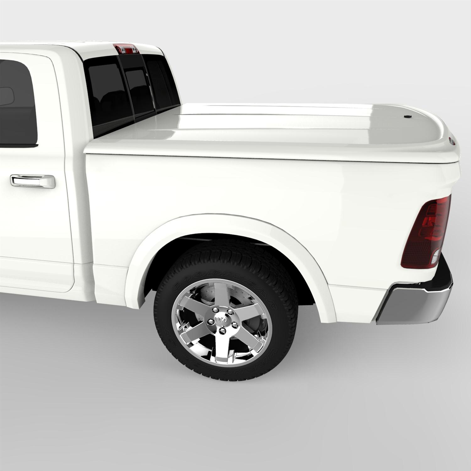 UnderCover 09-18 Ram 1500 (w/o Rambox) (19-20 Classic) 5.7ft Lux Bed Cover - Bright White thumbnail 8