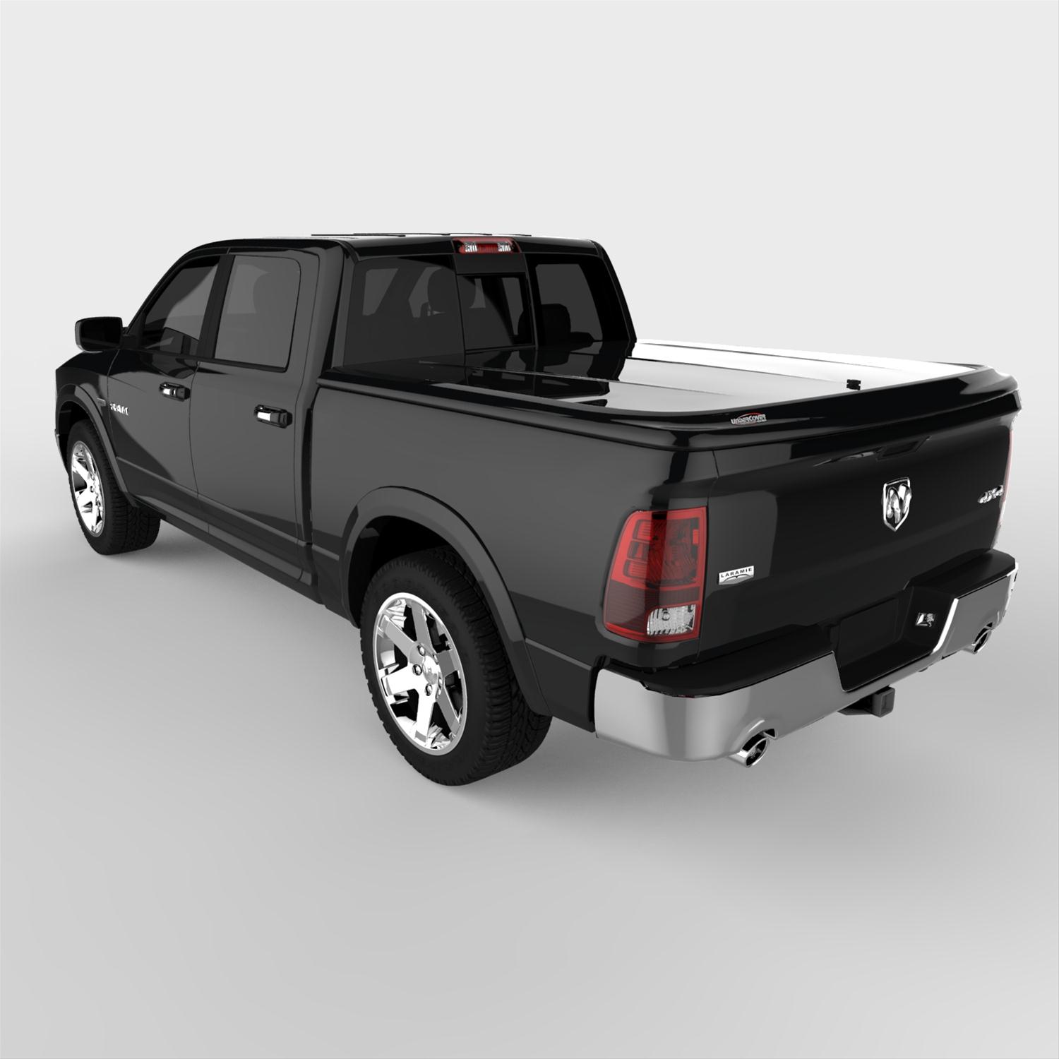 UnderCover 09-18 Ram 1500 (w/o Rambox) (19-20 Classic) 5.7ft Lux Bed Cover - Black thumbnail 9