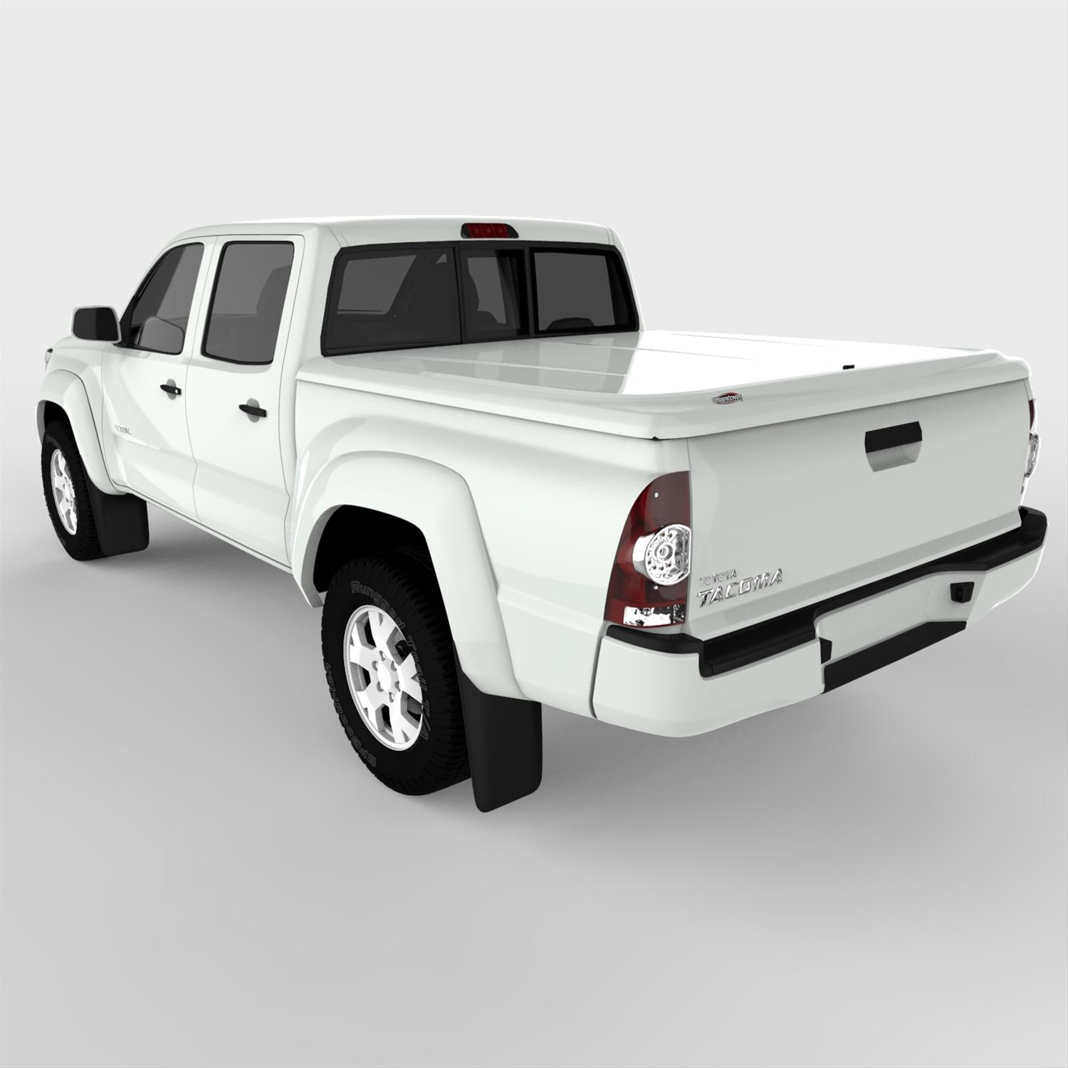 UnderCover 05-15 Toyota Tacoma 5ft Lux Bed Cover - Super White (Req Factory Deck Rails) thumbnail 9
