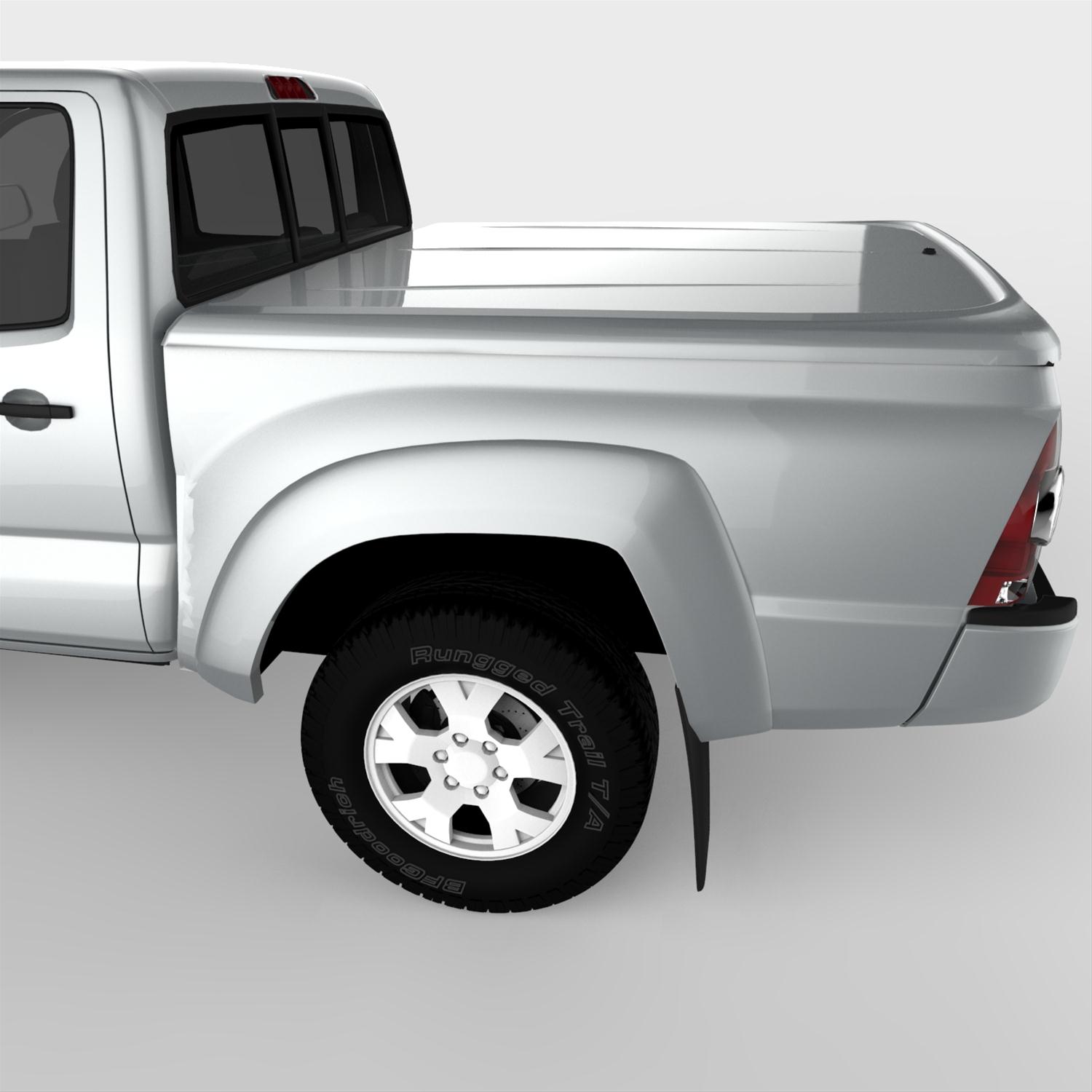 UnderCover 14-15 Toyota Tacoma 5ft Lux Bed Cover - Silver Sky (Req Factory Deck Rails) thumbnail 7