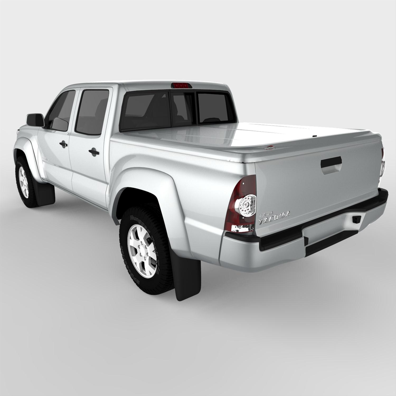 UnderCover 14-15 Toyota Tacoma 5ft Lux Bed Cover - Silver Sky (Req Factory Deck Rails) thumbnail 9