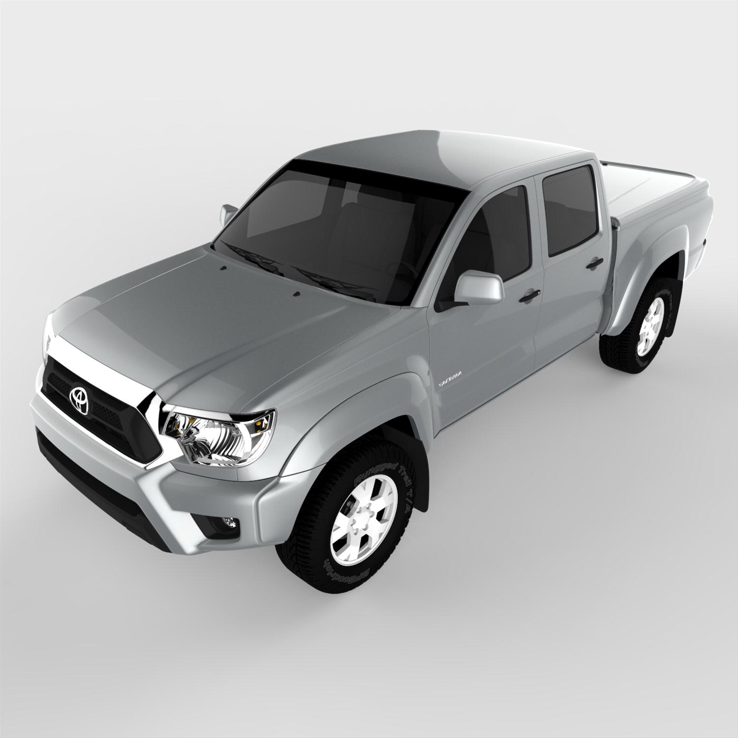 UnderCover 14-15 Toyota Tacoma 5ft Lux Bed Cover - Silver Sky (Req Factory Deck Rails) thumbnail 8