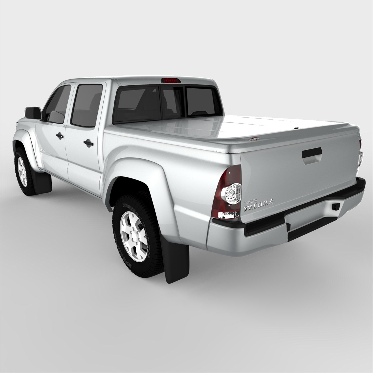UnderCover 05-13 Toyota Tacoma 5ft Lux Bed Cover - Silver Streak (Req Factory Deck Rails) thumbnail 9