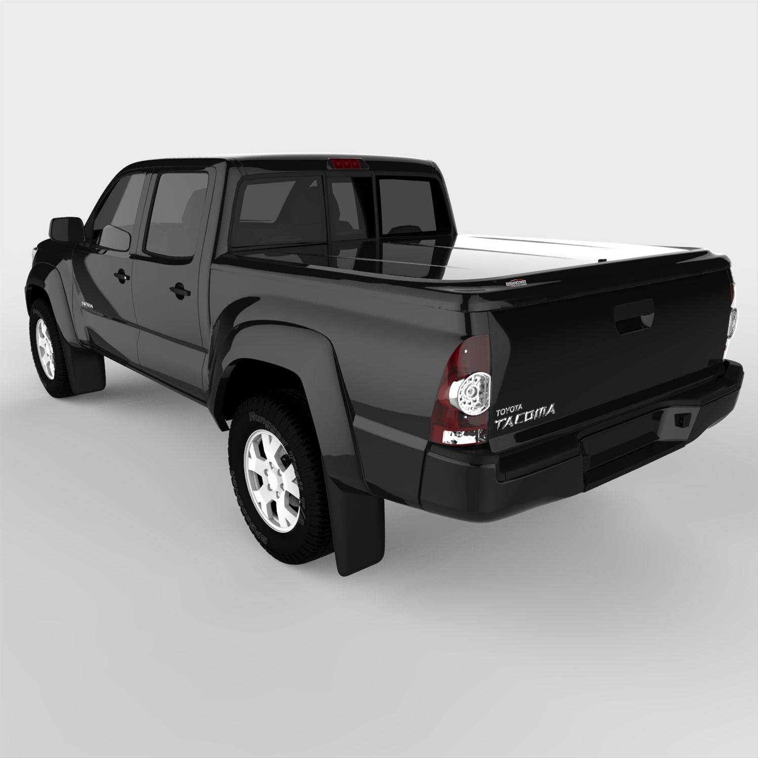 UnderCover 11-15 Toyota Tacoma 5ft Lux Bed Cover - Black (Req Factory Deck Rails) thumbnail 9