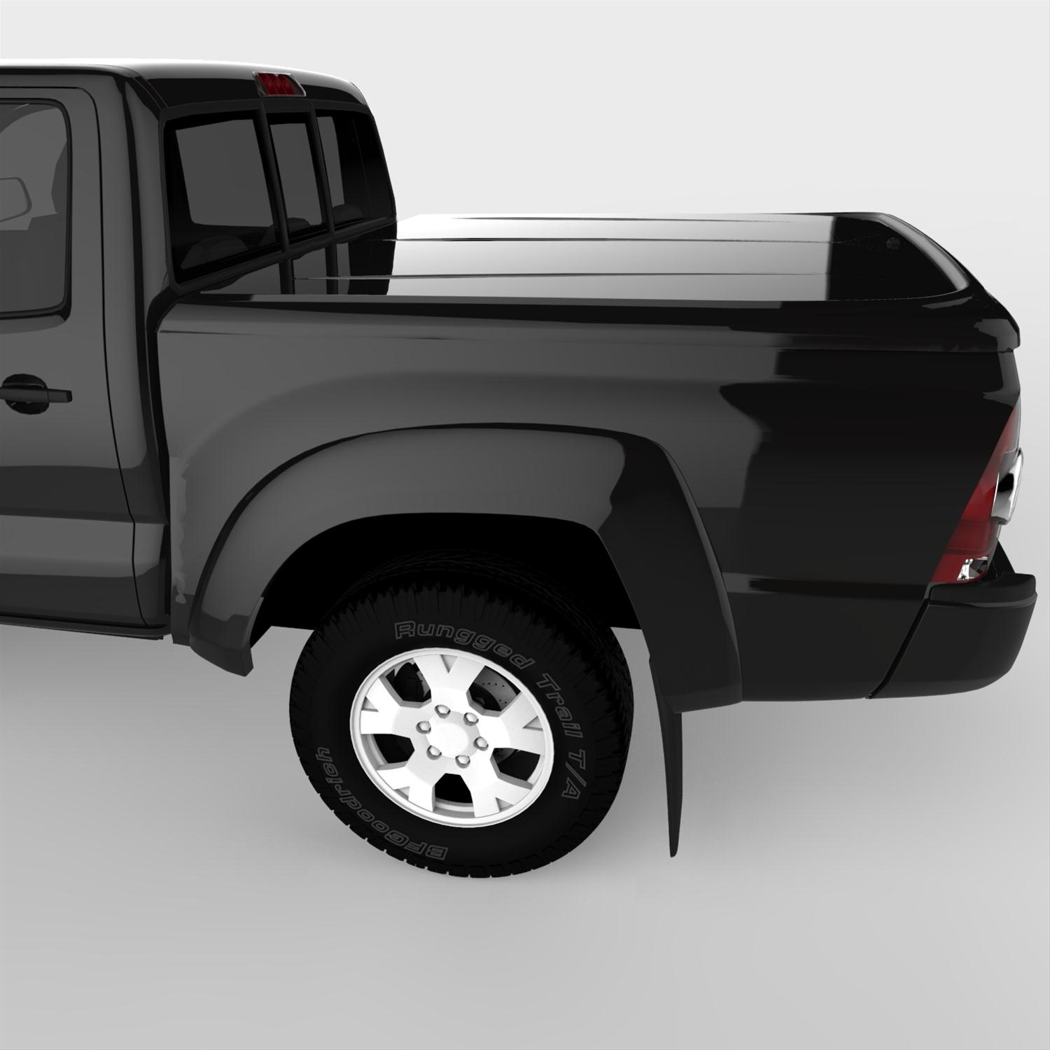 UnderCover 11-15 Toyota Tacoma 5ft Lux Bed Cover - Black (Req Factory Deck Rails) thumbnail 7