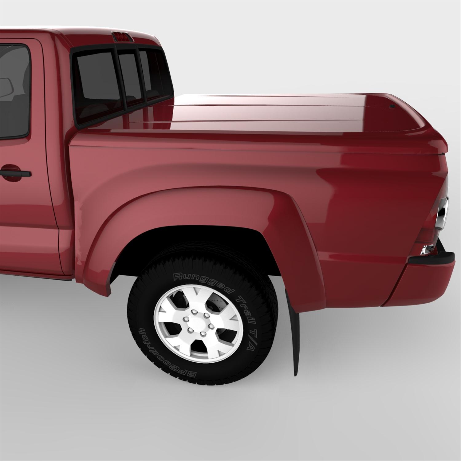 UnderCover 09-15 Toyota Tacoma 5ft Lux Bed Cover - Red (Req Factory Deck Rails) thumbnail 7