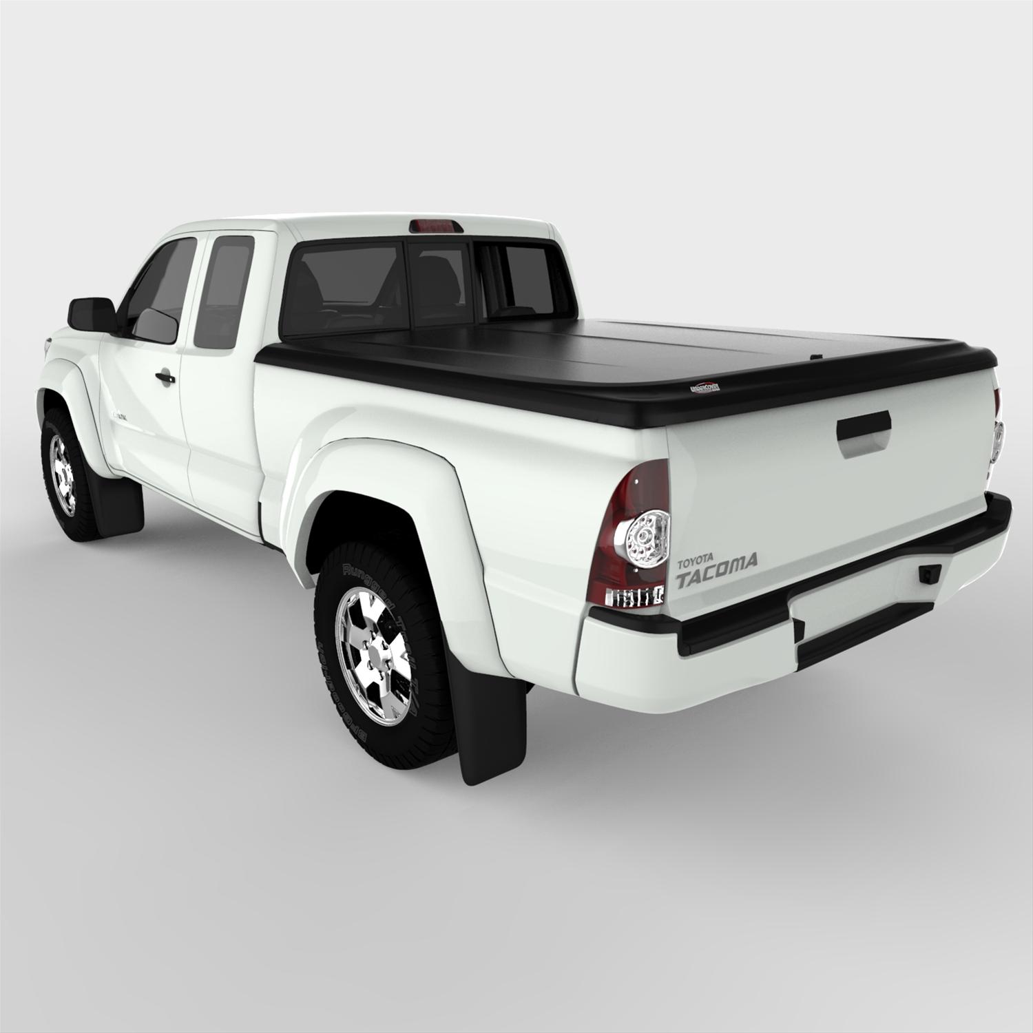 UnderCover 05-15 Toyota Tacoma 6ft SE Bed Cover - Black Textured (Req Factory Deck Rails) thumbnail 3