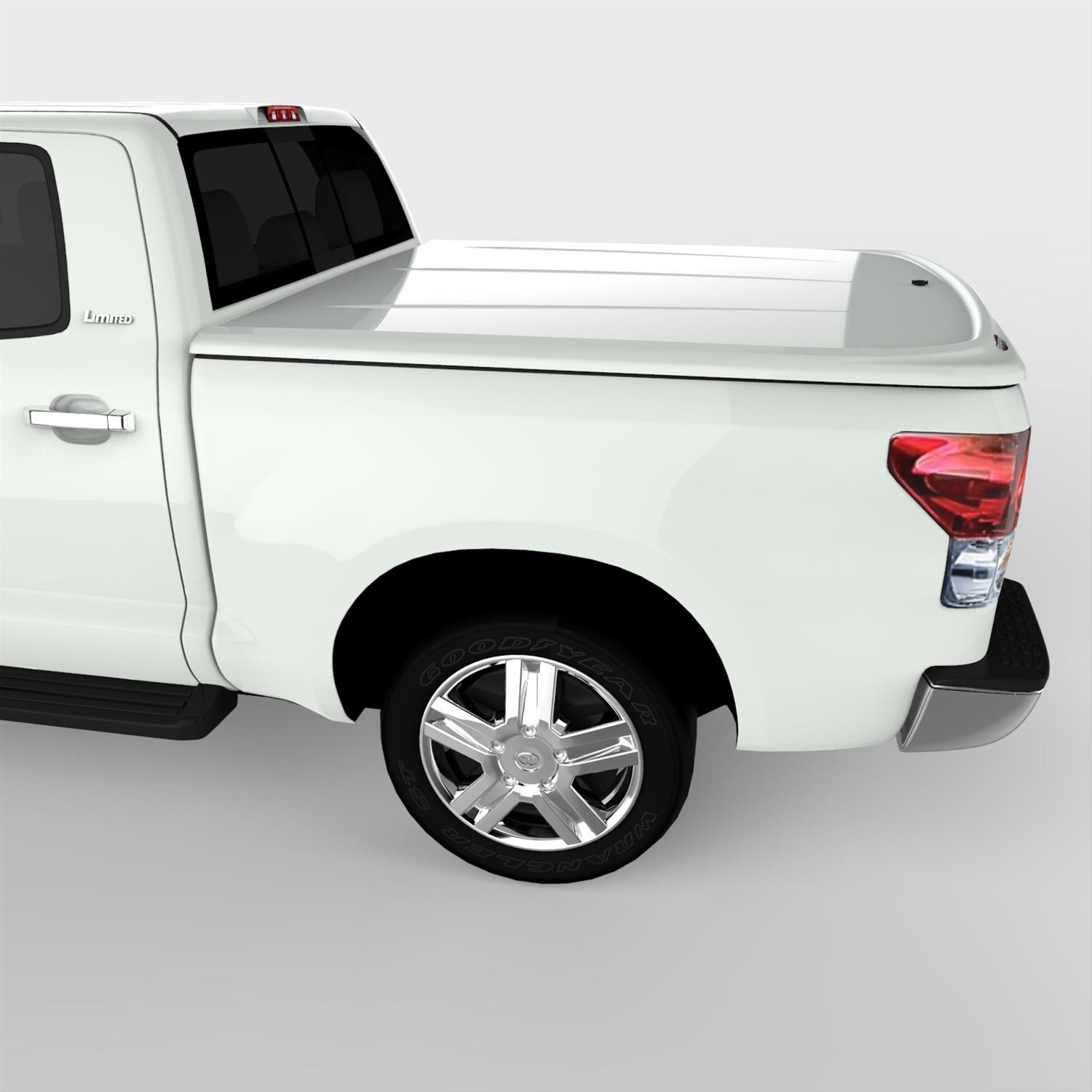 UnderCover 07-13 Toyota Tundra 5.5ft Lux Bed Cover - Super White thumbnail 8