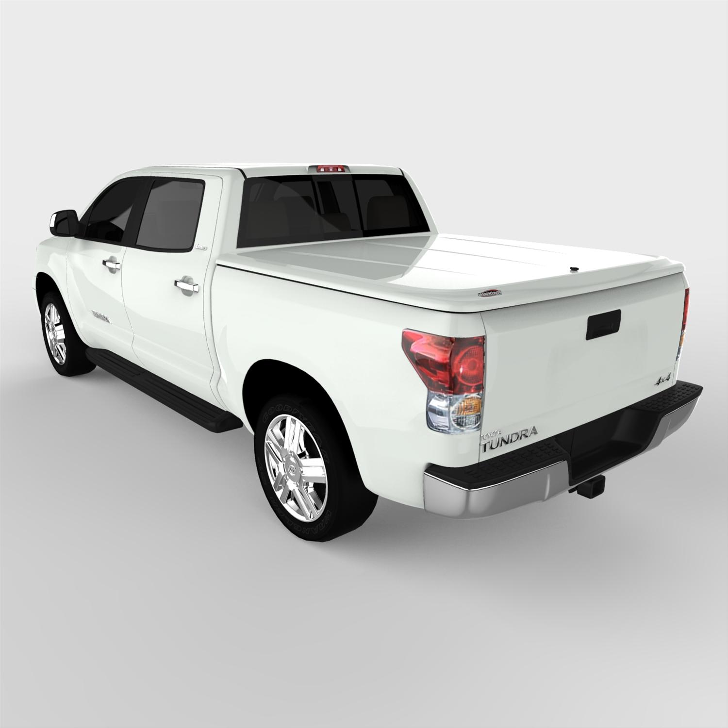 UnderCover 07-13 Toyota Tundra 5.5ft Lux Bed Cover - Super White thumbnail 9