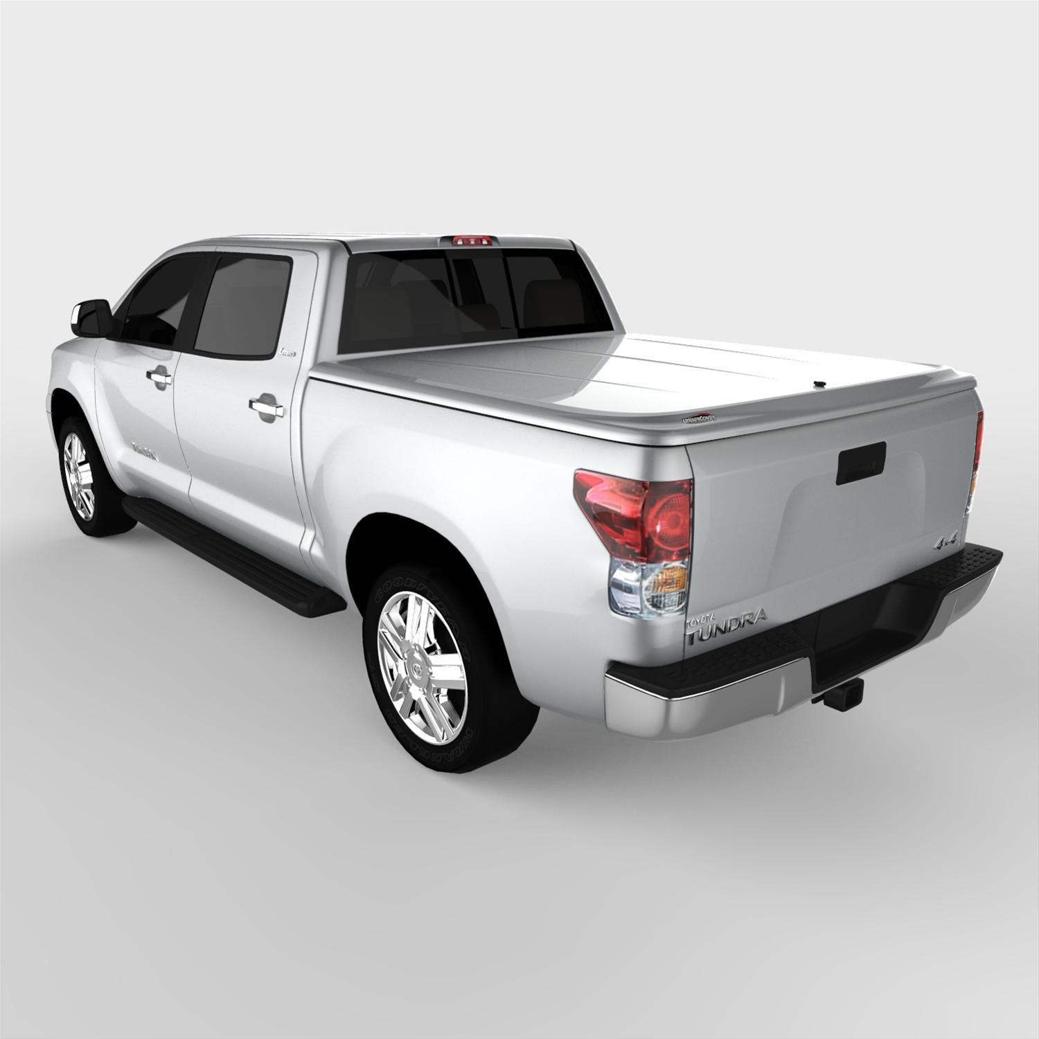 UnderCover 07-13 Toyota Tundra 5.5ft Lux Bed Cover - Silver Sky thumbnail 9