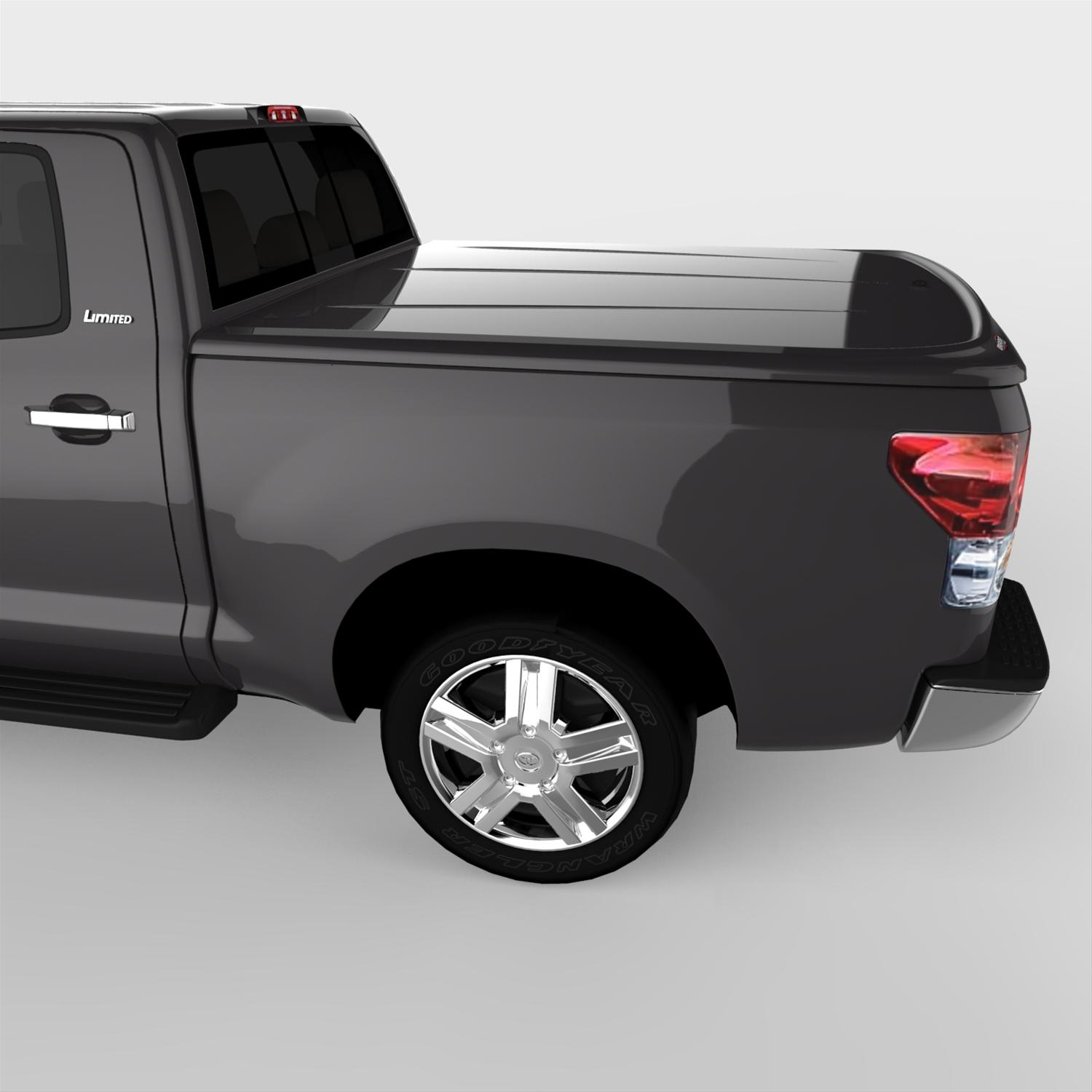 UnderCover 07-13 Toyota Tundra 5.5ft Lux Bed Cover - Charcoal thumbnail 7