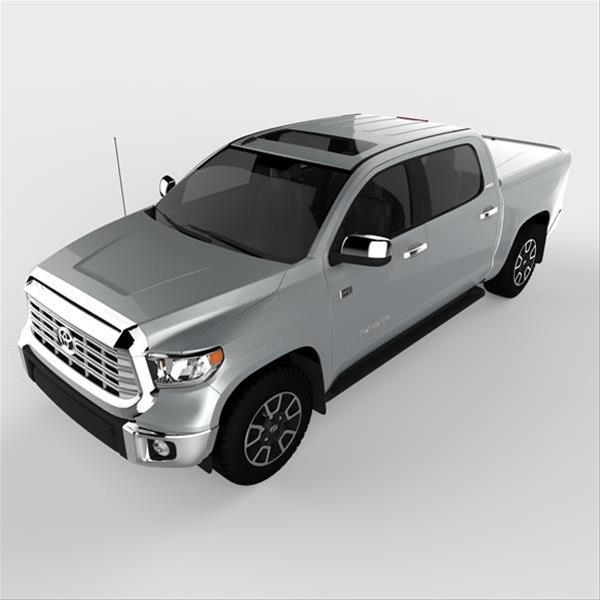 UnderCover 14-20 Toyota Tundra 5.5ft Lux Bed Cover - Silver Sky