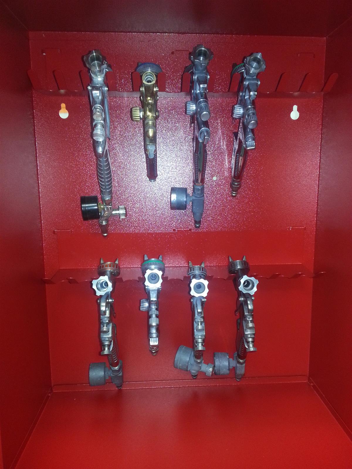 Goliath Carts PG1A UniDolly Goliath Secure Series Paint Gun Lockers