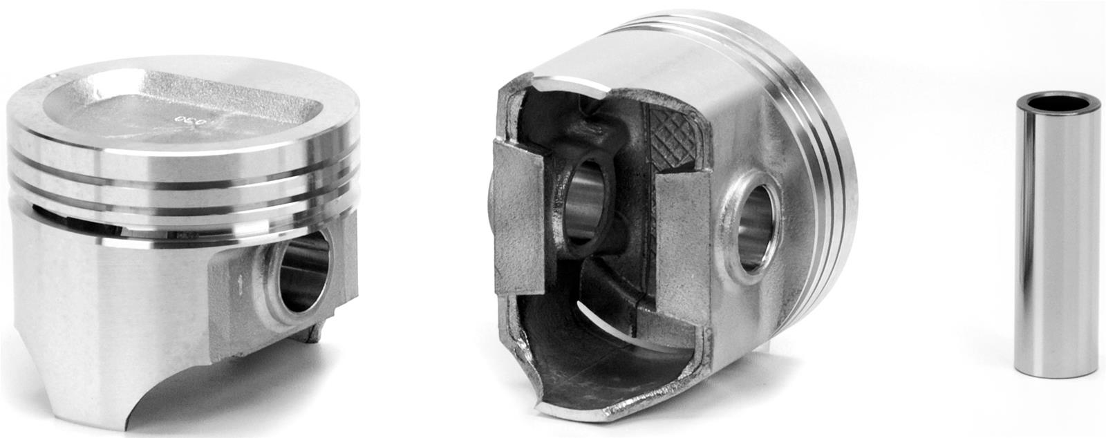 Silvolite 3136.STD Silv-O-Lite Cast Pistons | Summit Racing