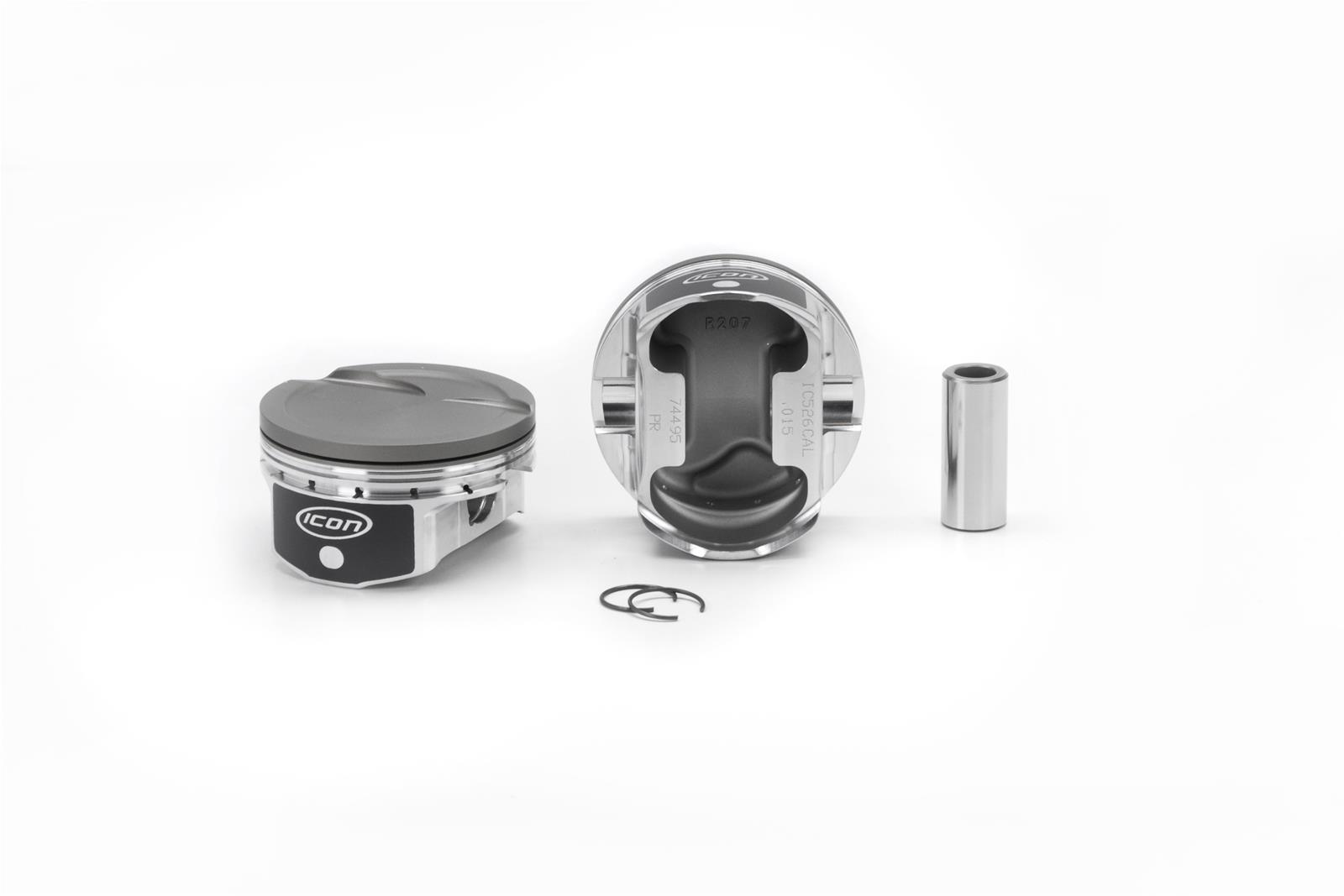 ICON IC526CA.005 ICON Premium Anodized Pistons Summit Racing