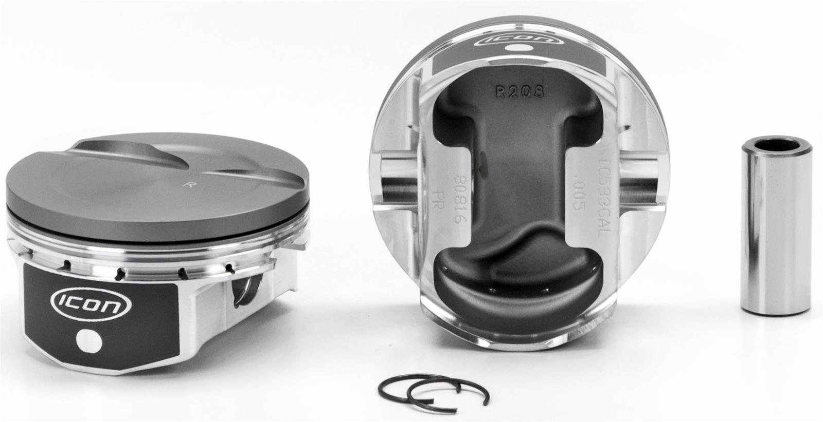 ICON IC533CAKTS.005 ICON Premium Forged Anodized Piston and Ring