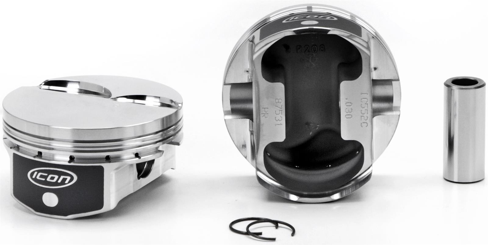 iokonomam　5点 ICON IC552C.075 ICON Premium Forged Pistons | Summit Racing