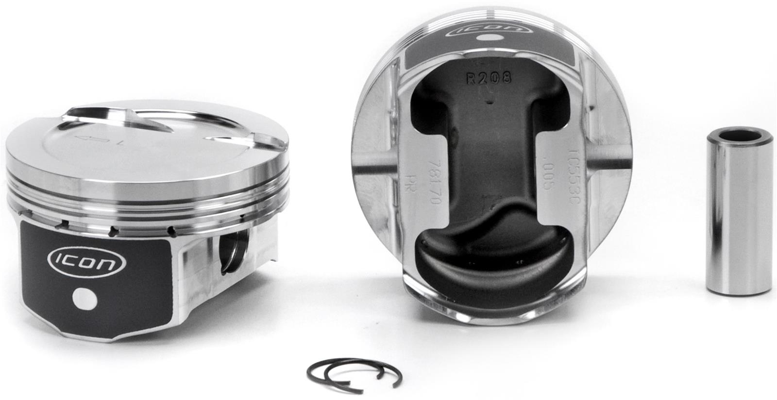 イコン ICON IC553C.STD ICON Premium Forged Pistons | Summit Racing