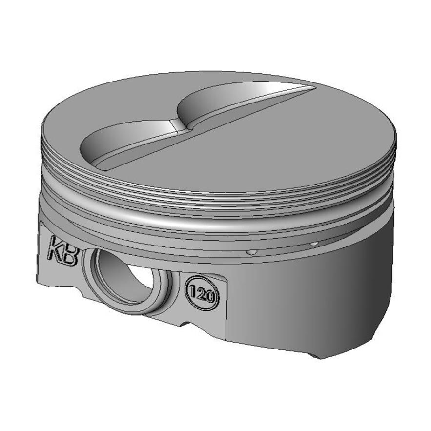 Keith Black KB 9908HC.030 Claimer Chevy 350 Pistons 6.0 Rod Flat Top