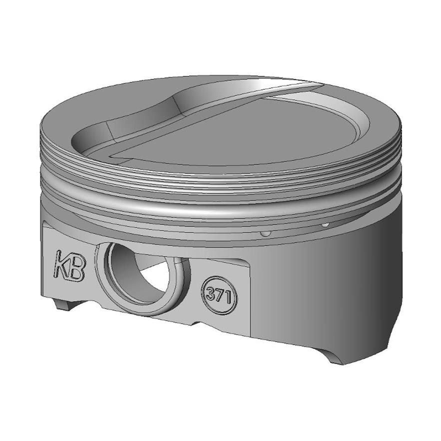 KB KB371KTM.040 KB Performance Hyper Piston and Ring Kits Summit Racing