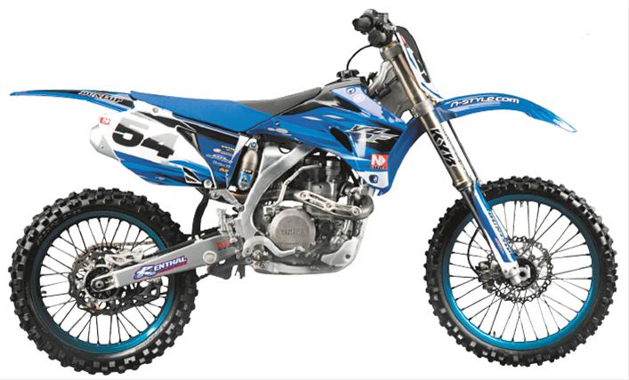 Guardabarros tras. CMT enduro con piloto e instalación, blanc