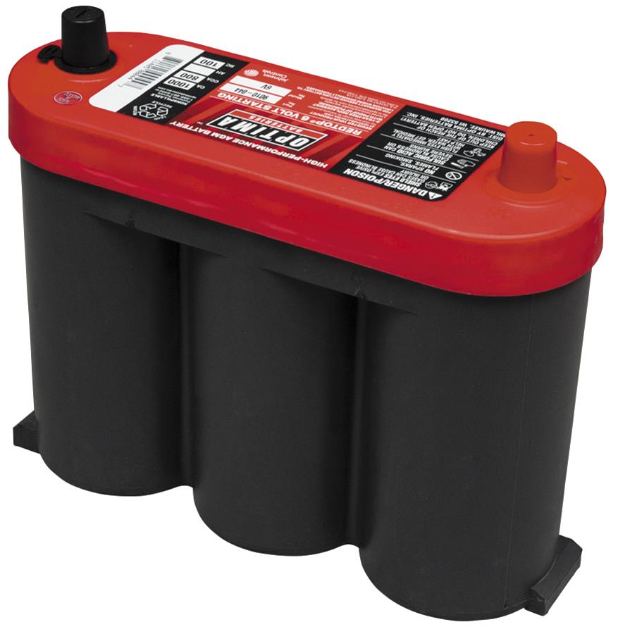 Optima Batteries 9010044 Optima RedTop 6Volt Batteries Summit Racing