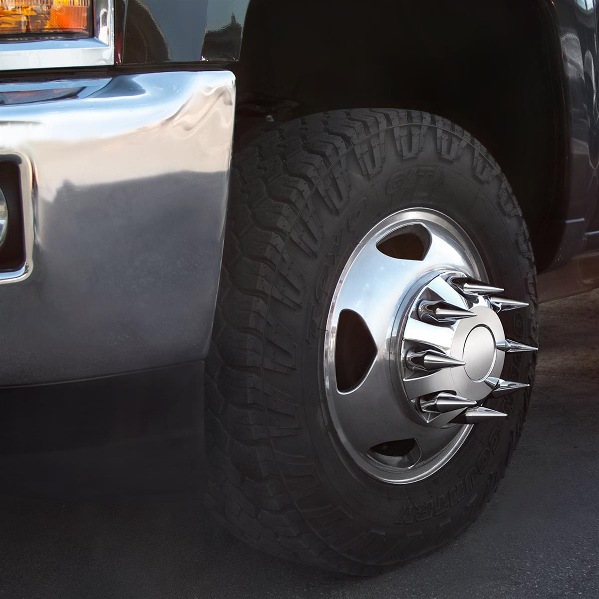 United Pacific 10351CB United Pacific Lug Nut Covers Summit Racing