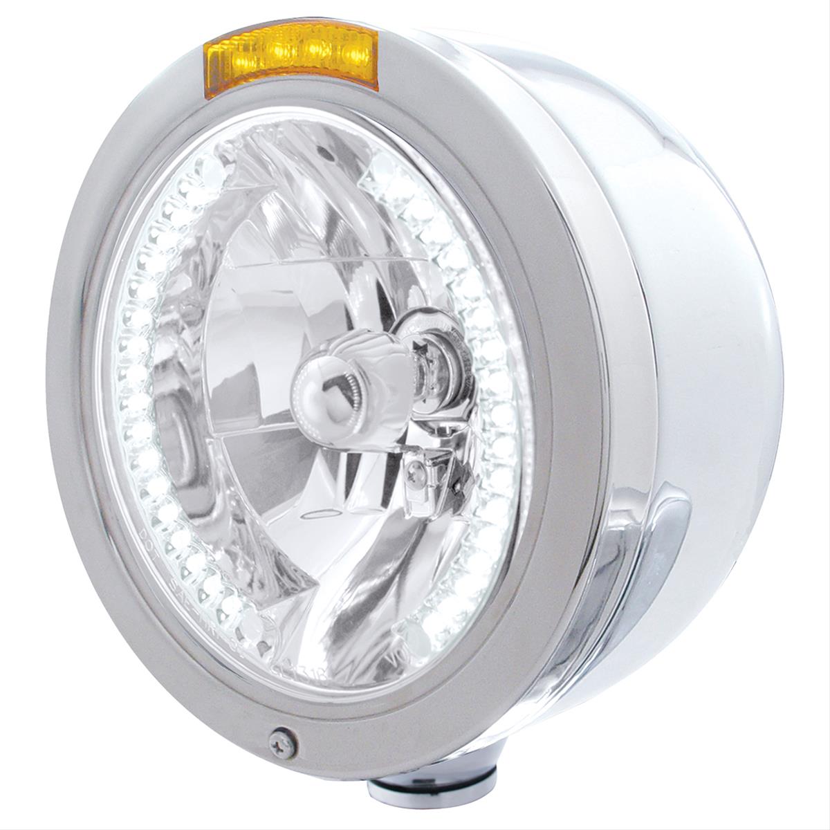 United Pacific 32450 United Pacific Half Moon Bullet Headlight Assemblies Summit Racing