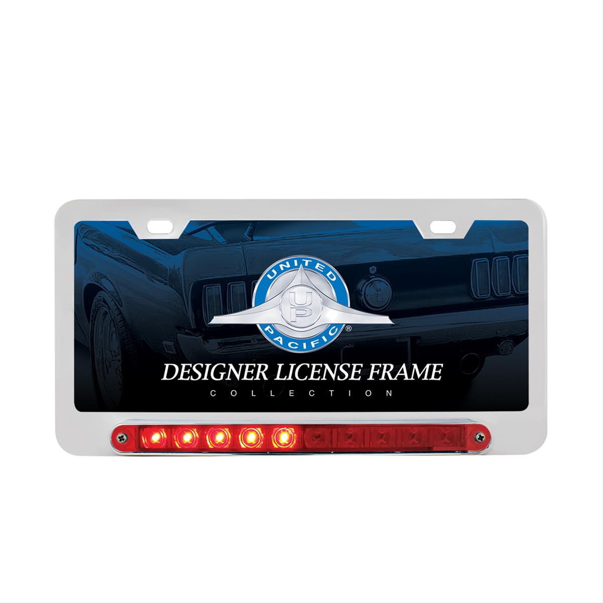 United Pacific 39397 United Pacific Led License Plate Frames Summit Racing 