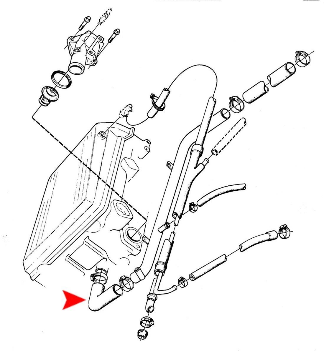 URO Parts 7504624 URO Parts Coolant Bypass Hoses Summit Racing