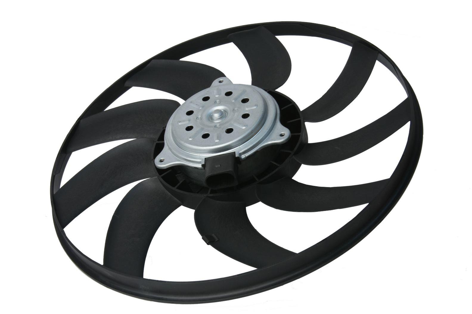 Mercedes-Benz Auxiliary Fan Assembly (300CE, 300D, 300E, 300SD, 300SE - View #2