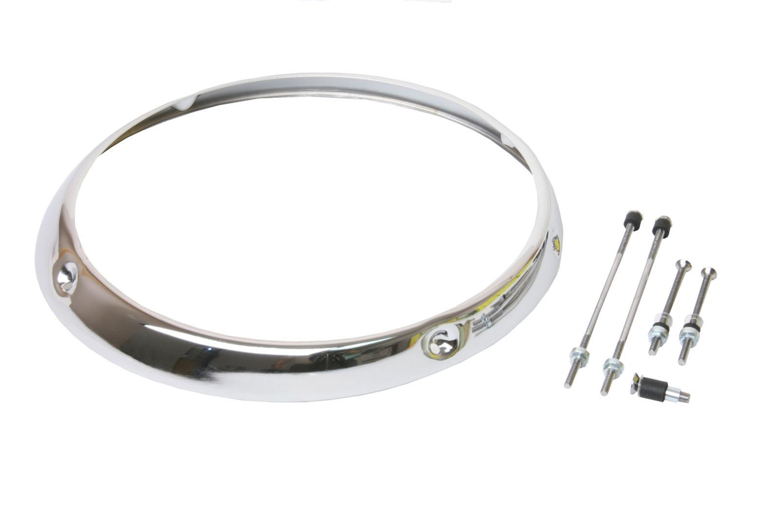 URO Parts 91163110204 URO Parts Headlight Trim Rings | Summit Racing 