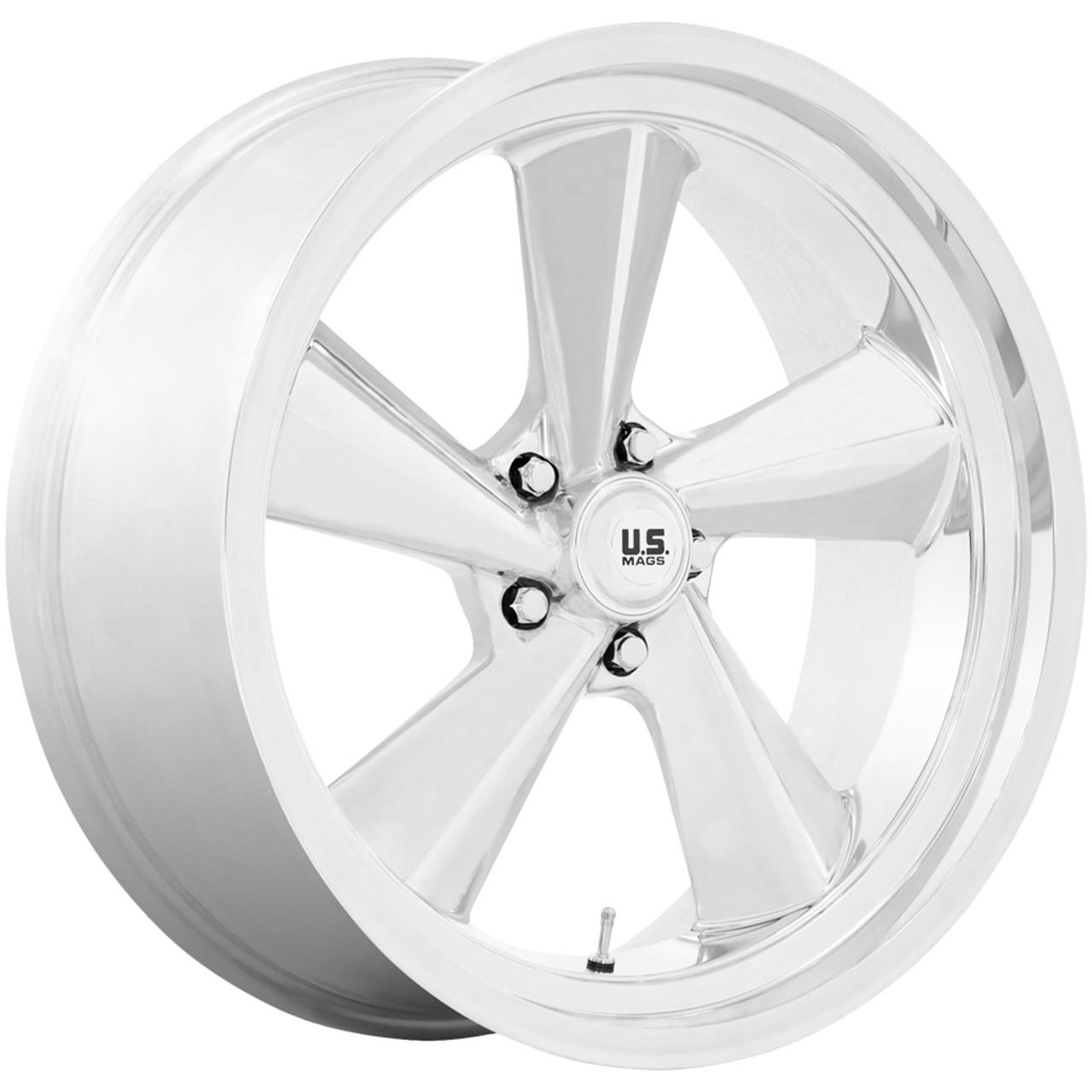 Merit Racing Mags U.S. Mags U13522056157L U.S. Mags TS U135 Polished Wheels | Summit Racing
