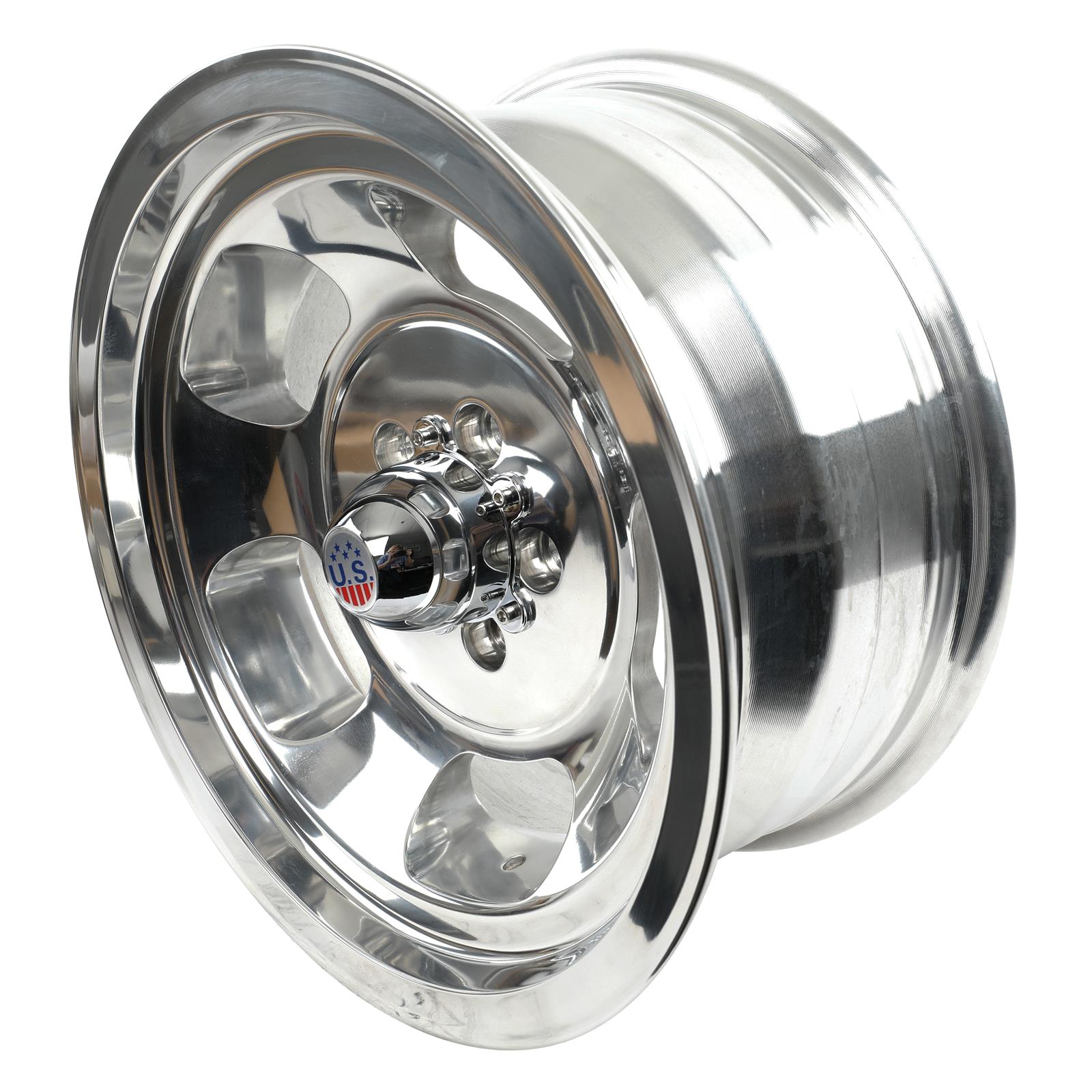U.S. Mags U10115705437 U.S. Mags Indy U101 Polished Wheels