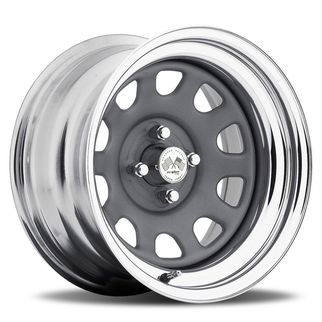 U.s. Wheel 022-8812gmc U.s. Wheel 022 Series Drift Daytona Fwd Gunmetal 