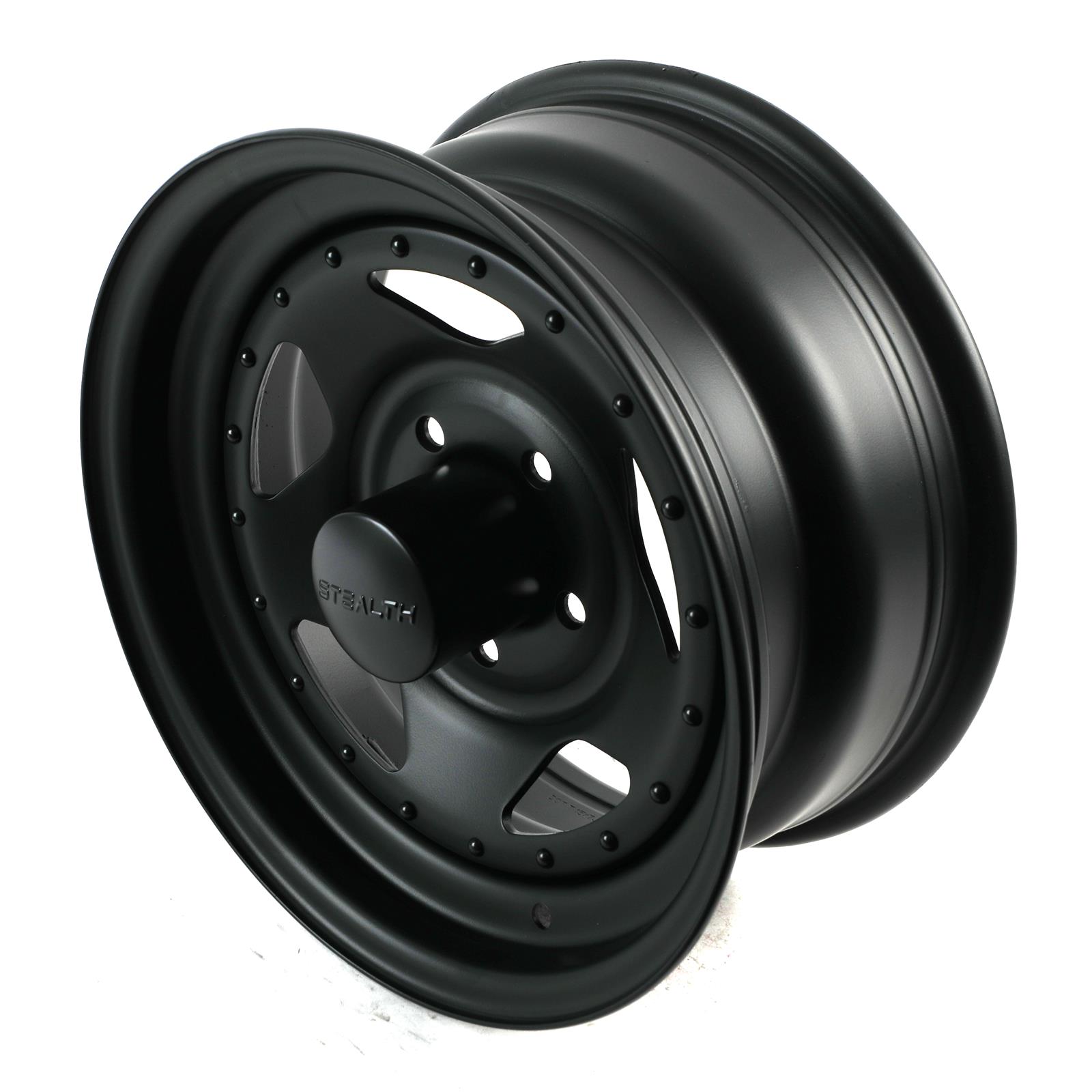 U.S. Wheel 304-5712P U.S. Wheel 304 Series Stealth Star Black