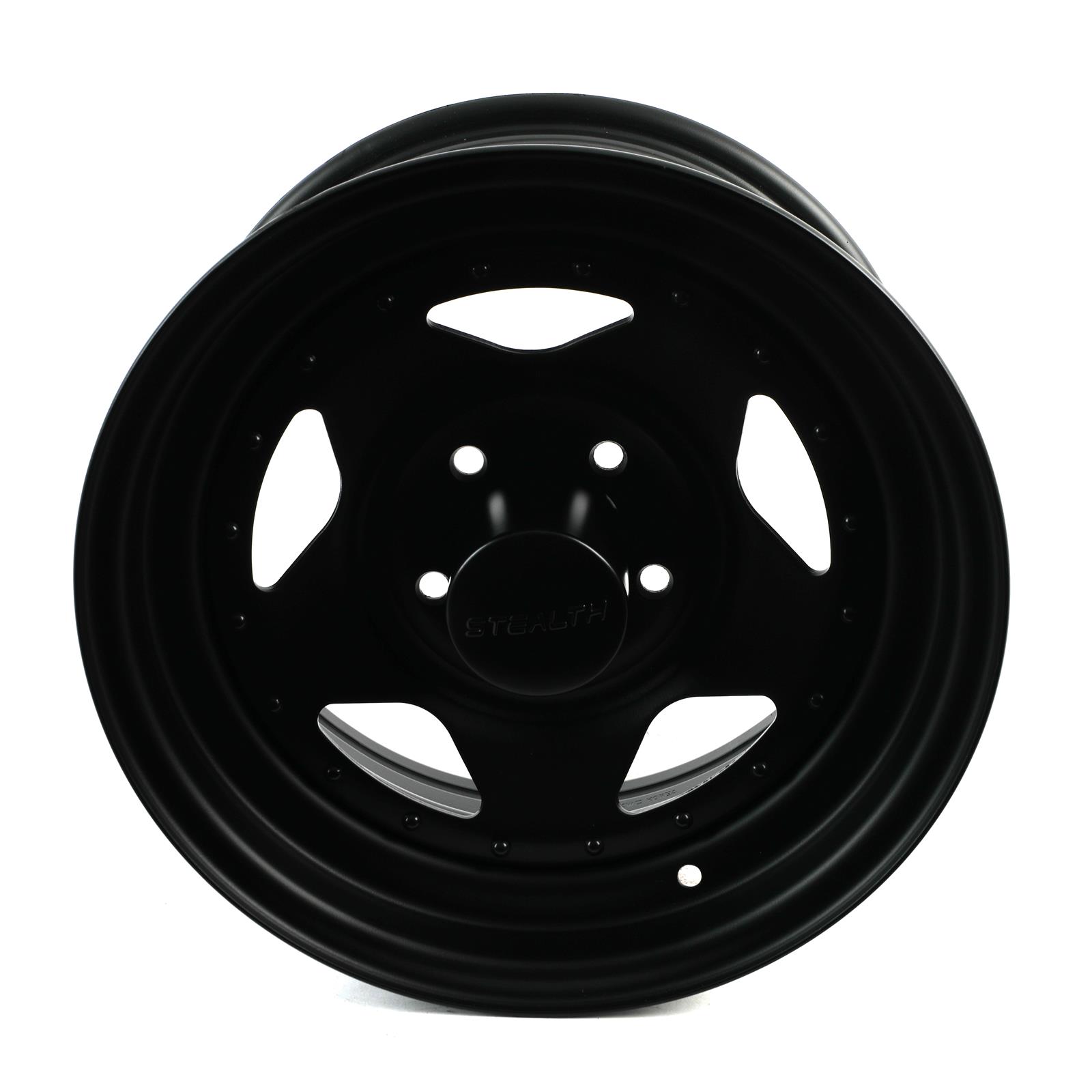 U.S. Wheel 304-5712P U.S. Wheel 304 Series Stealth Star Black