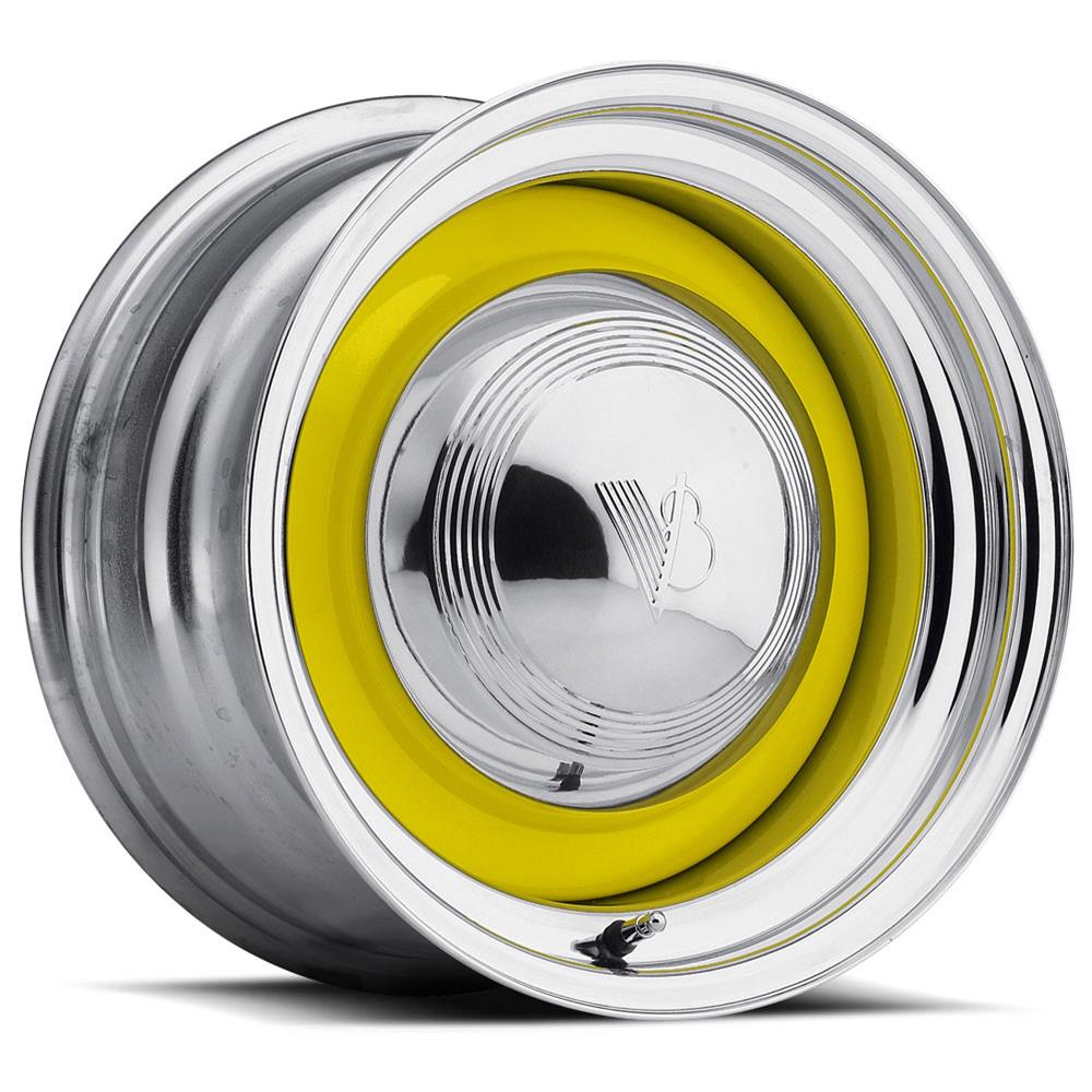 U.S. Wheel 53-8715N U.S. Wheel 53 Series Chrome Smoothie Wheels with ...
