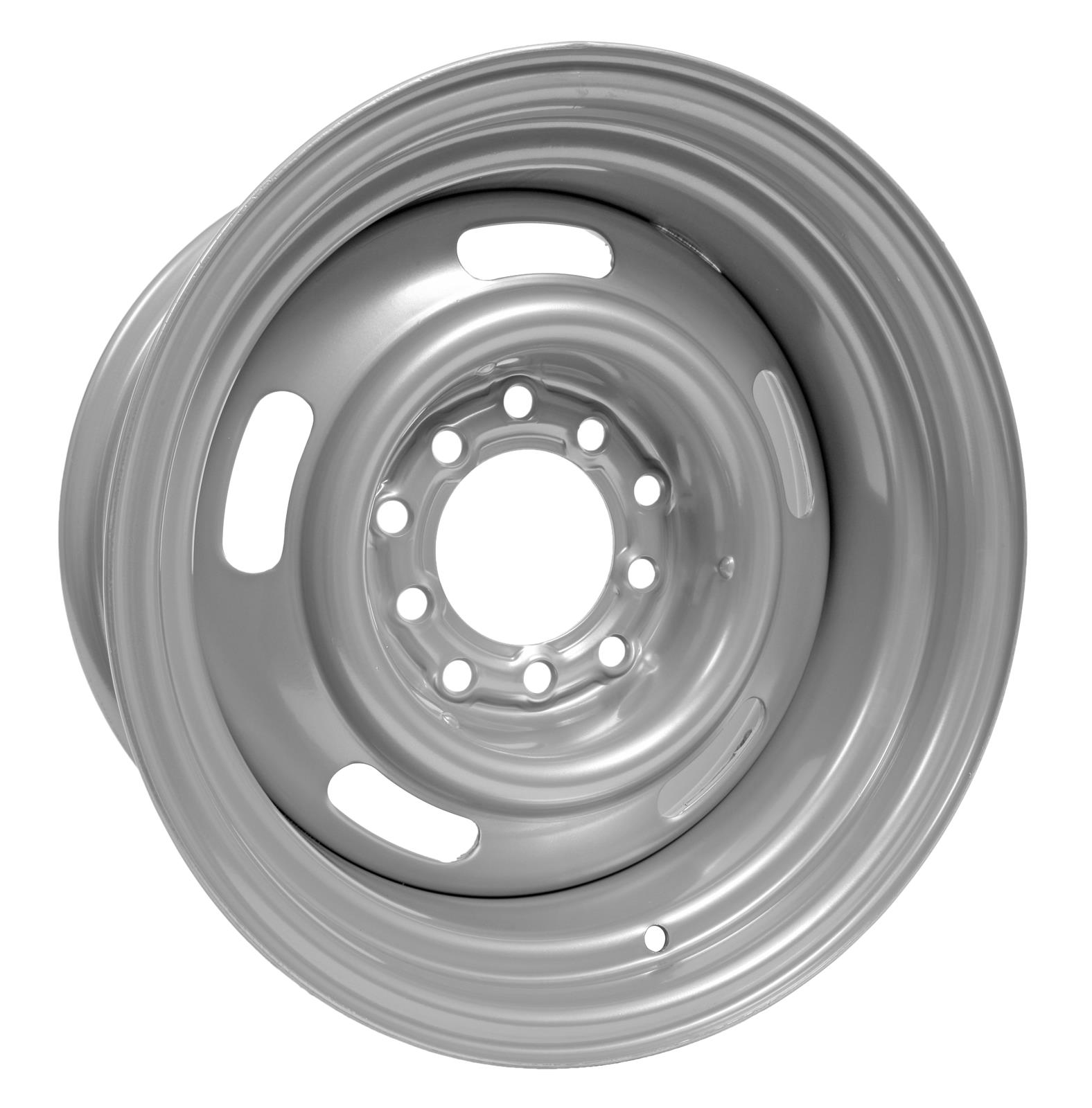 U.S. Wheel 55-50345501 U.S. Wheel 55 Series Silver Rallye Wheels ...