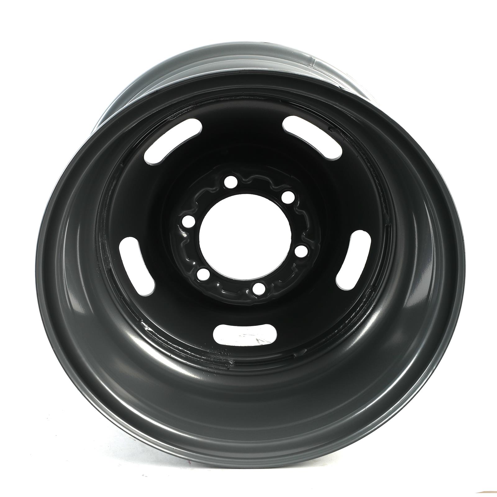 U.S. Wheel 55-7860 U.S. Wheel 55 Series Silver Rallye Wheels