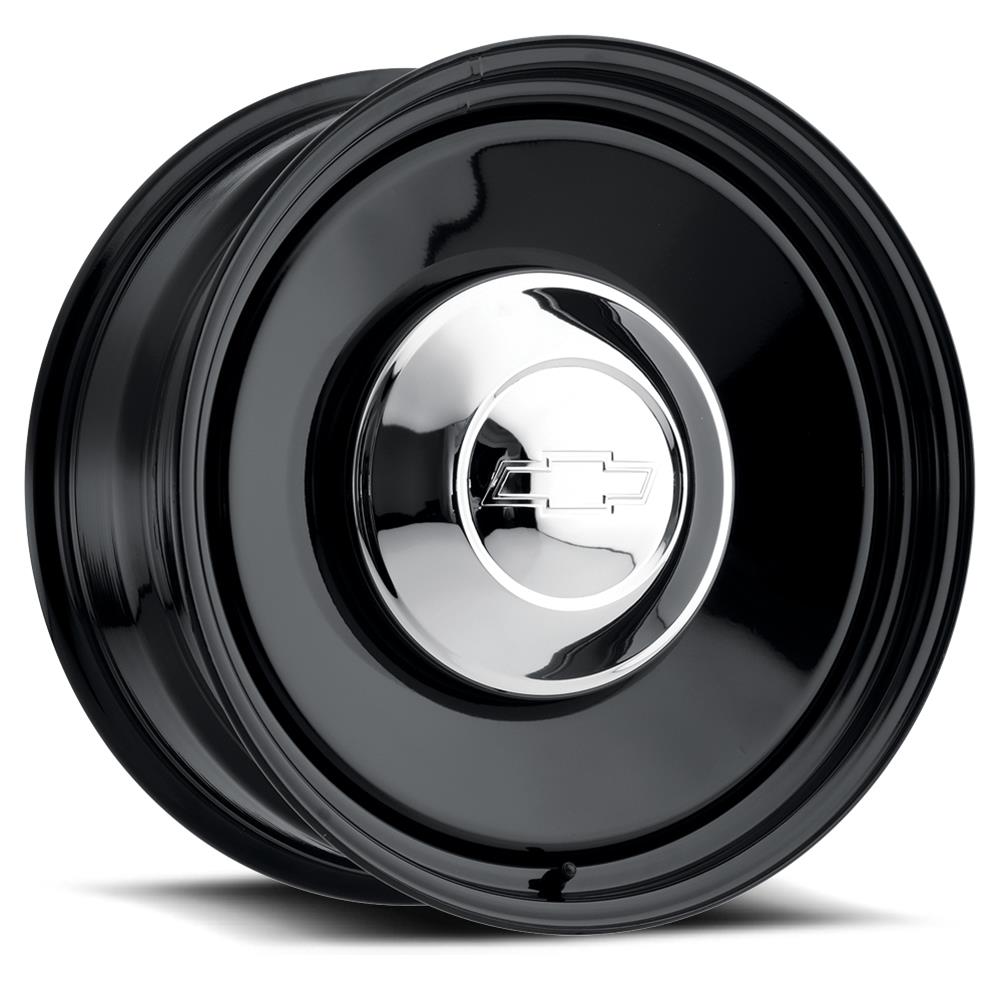 U.S. Wheel 65 5612 U.S. Wheel 65 Series Rat Rod Gloss Black Wheels Summit Racing