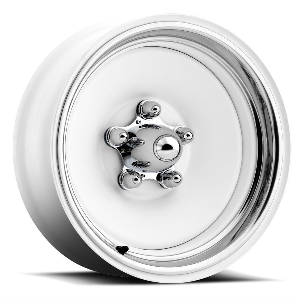 U.S. Wheel 66-8860 U.S. Wheel 66 Series Rat Rod White Wheels | Summit ...