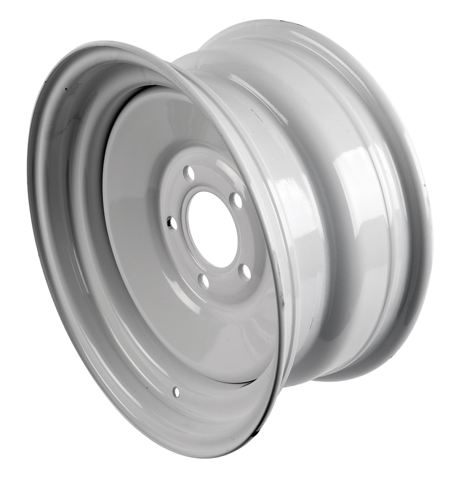 U.S. Wheel 66-5750 U.S. Wheel 66 Series Rat Rod White Wheels