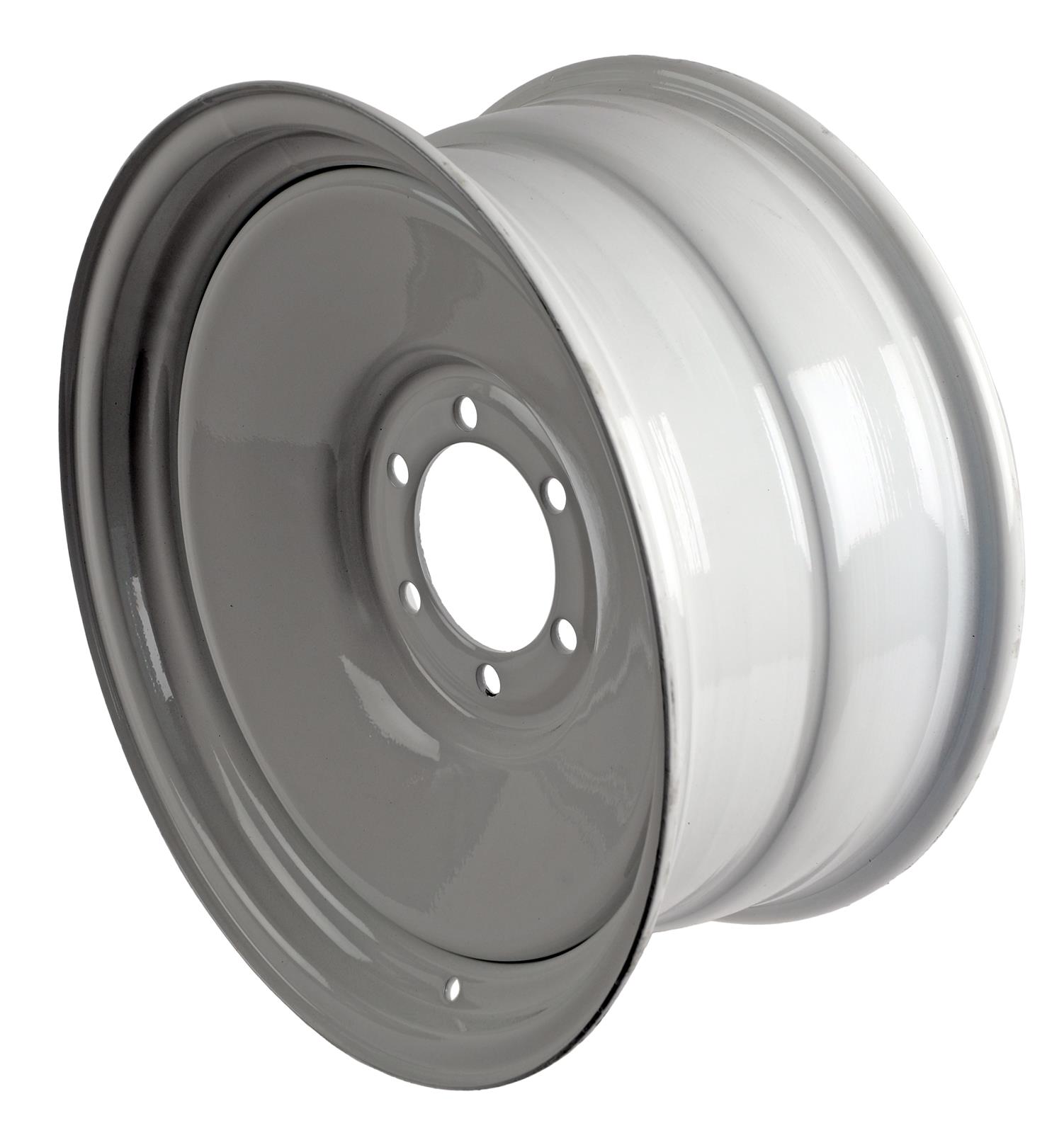 U.S. Wheel 66-8860 U.S. Wheel 66 Series Rat Rod White Wheels