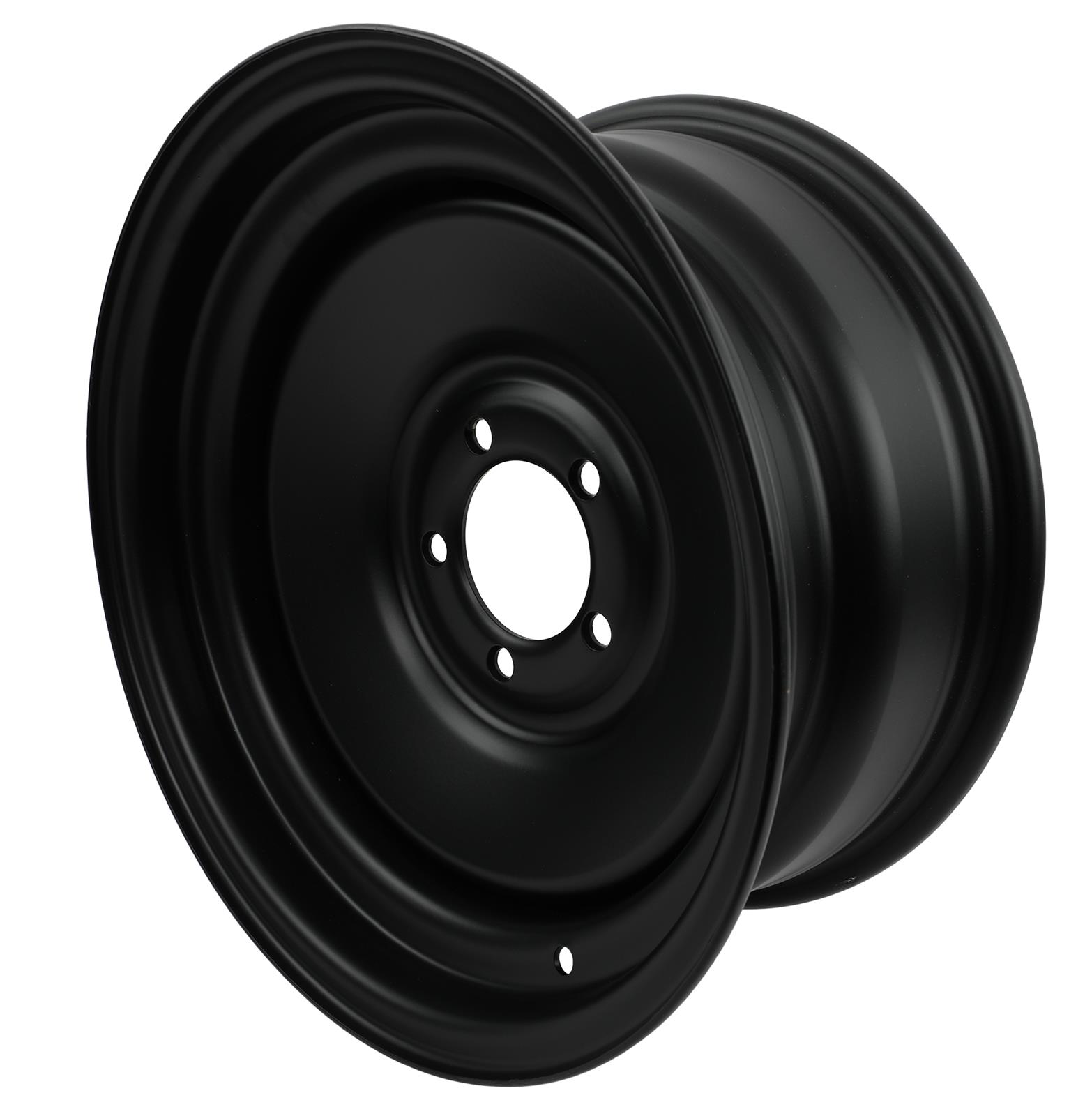 U.S. Wheel 68-5712 U.S. Wheel 68 Series Rat Rod Matte Black Wheels